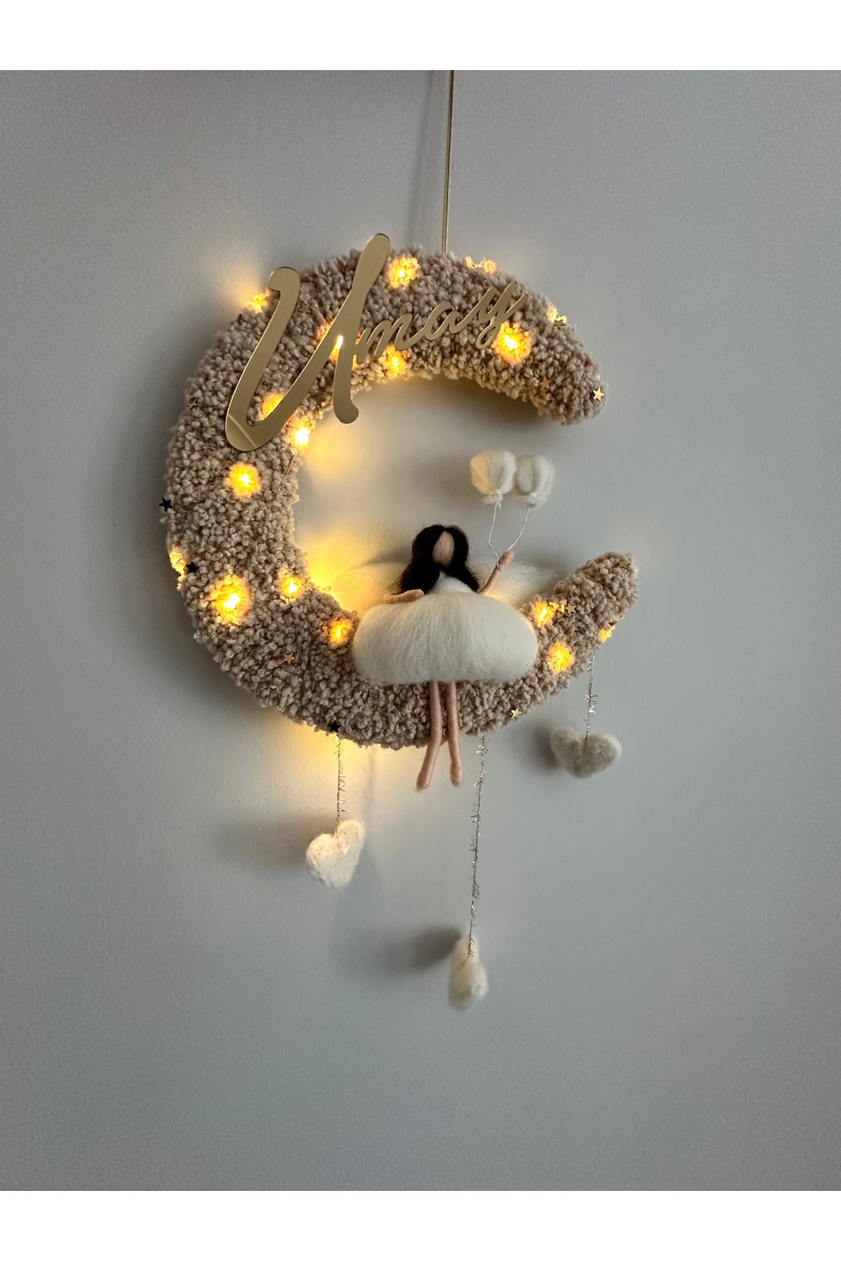 Tasarım Işıklı bebek kapı süsü fotoğrafı 4 (önizleme)