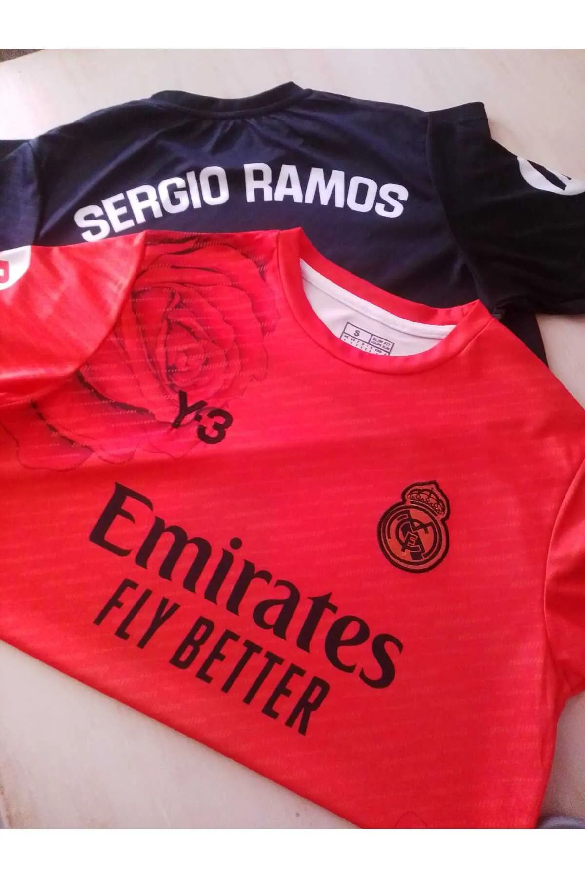 Armageddon REAL MADRİD SERGİO RAMOS ÖZEL GÜL TASARIM 2 LI FORMA SETİ