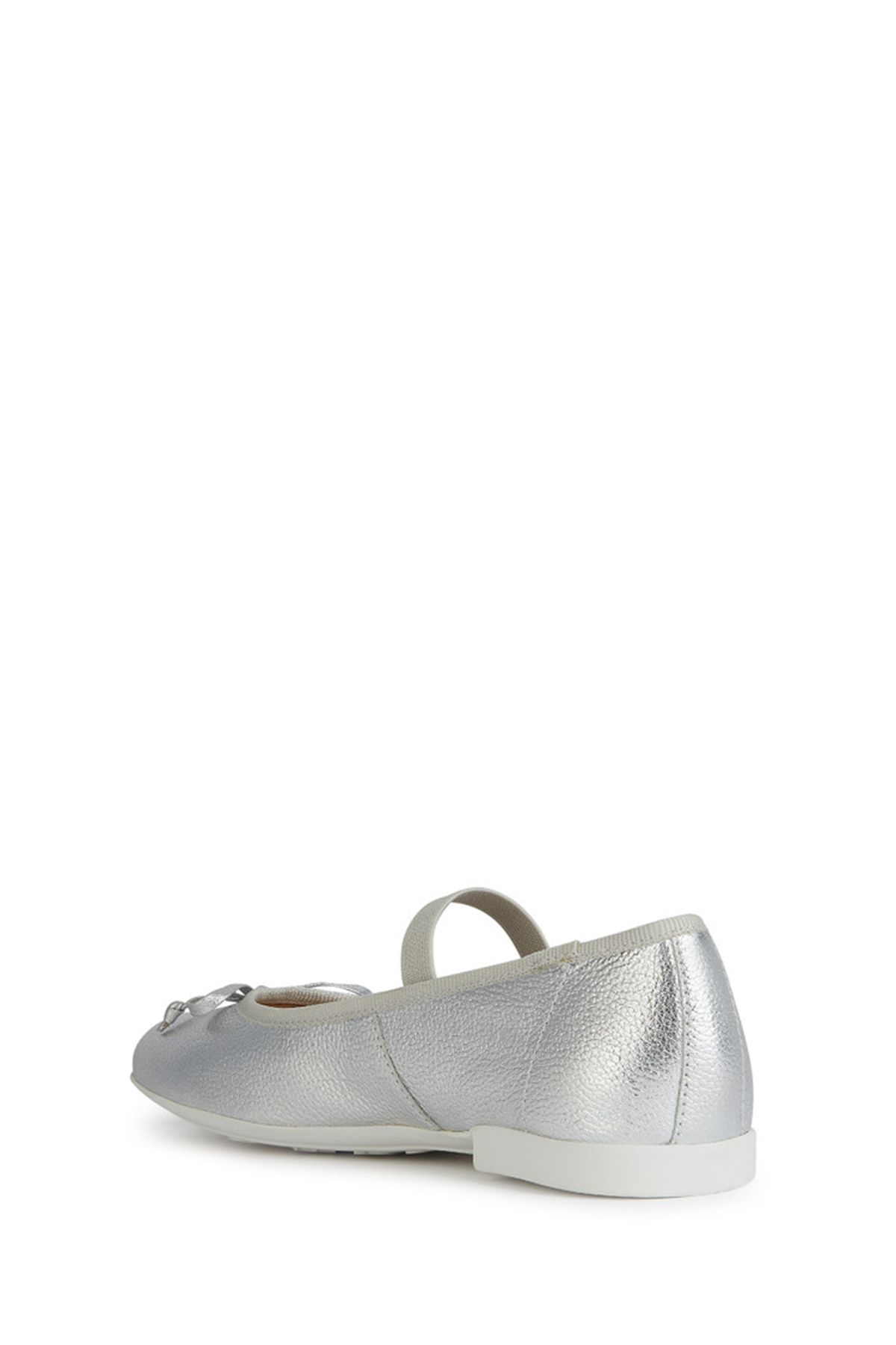 بابیت دخترانه و بچگانه GEOX GIRL SILVER PLIE SILVELI BALLET J4555D00044C1007 Geox