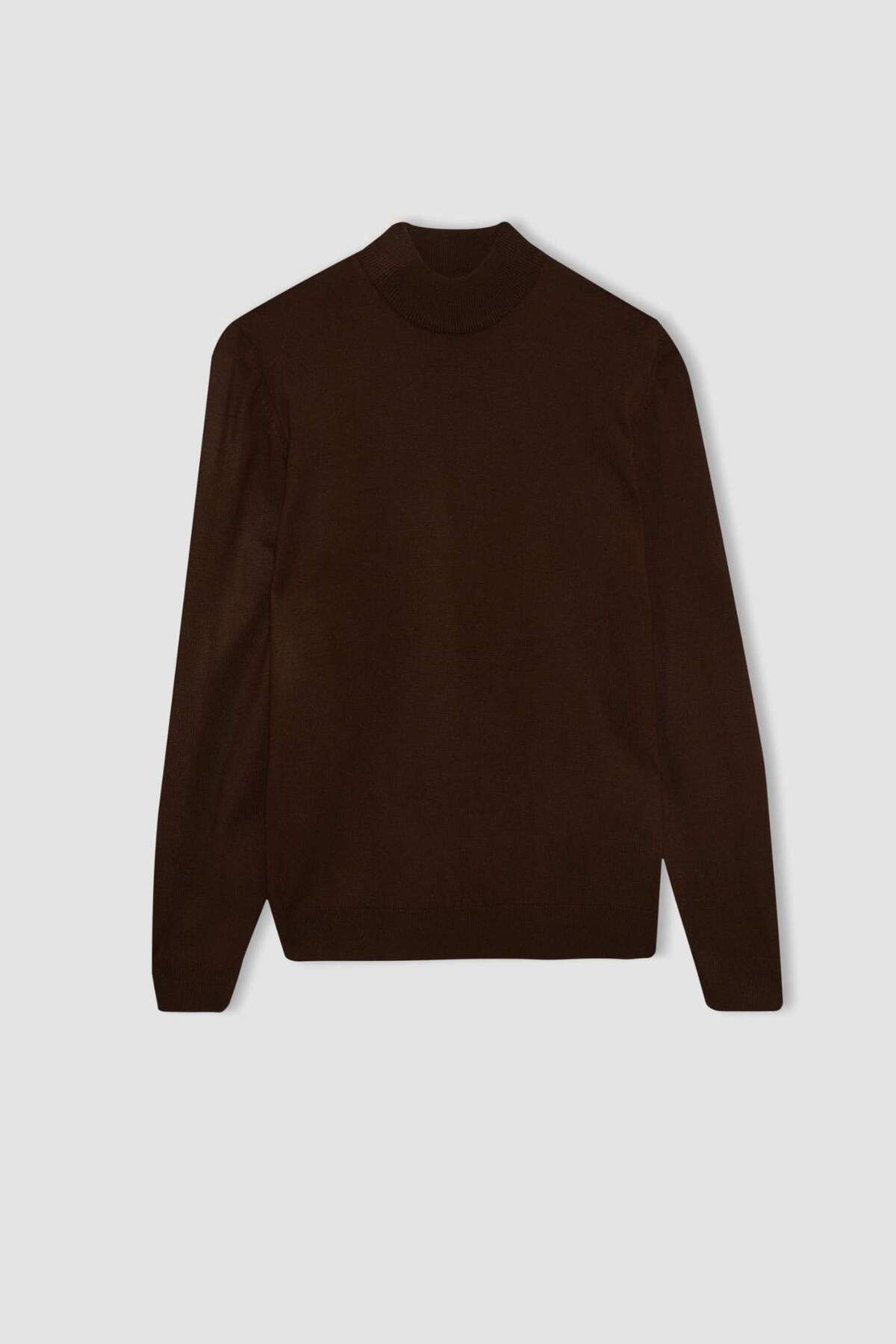 DeFacto-Slim Fit Slim Fit Sweater B7851Axns 7