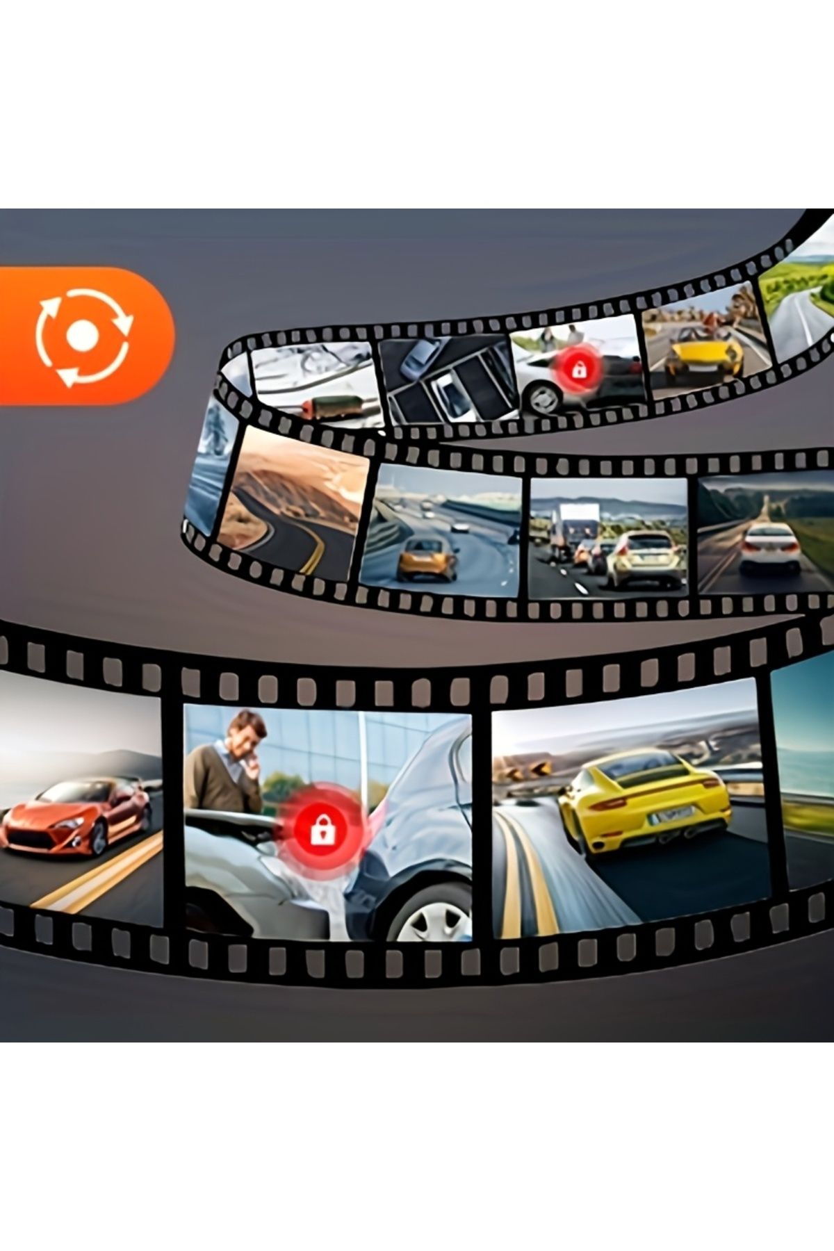 ROCKCAMEL-D600 4K UHD Driving Recorder, Built-In WiFi, Supports GPS High-Precision Positioning Function 7