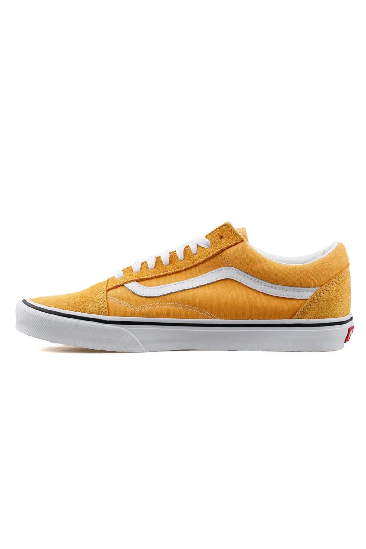 اسنیکر طلایی مردانه و زنانه مدرسه قدیمی اورجینال Vans