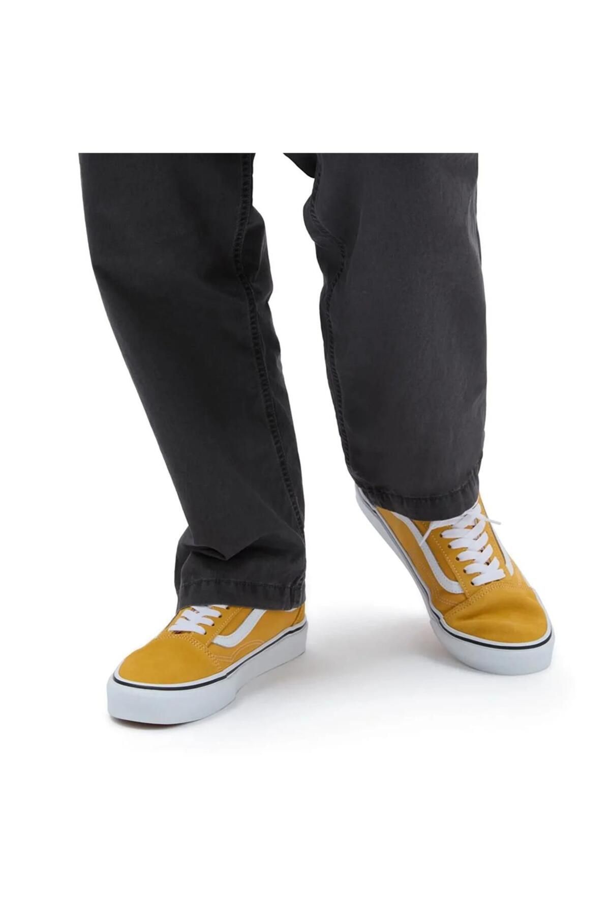 اسنیکر طلایی مردانه و زنانه مدرسه قدیمی اورجینال Vans