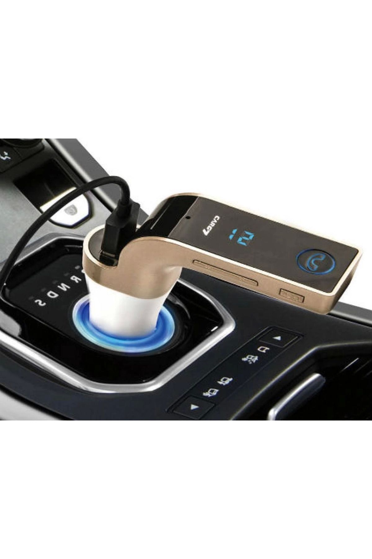 Angoravi Carg7 Bluetooth Araç FM Transmitter Usb Girişli (336336)
