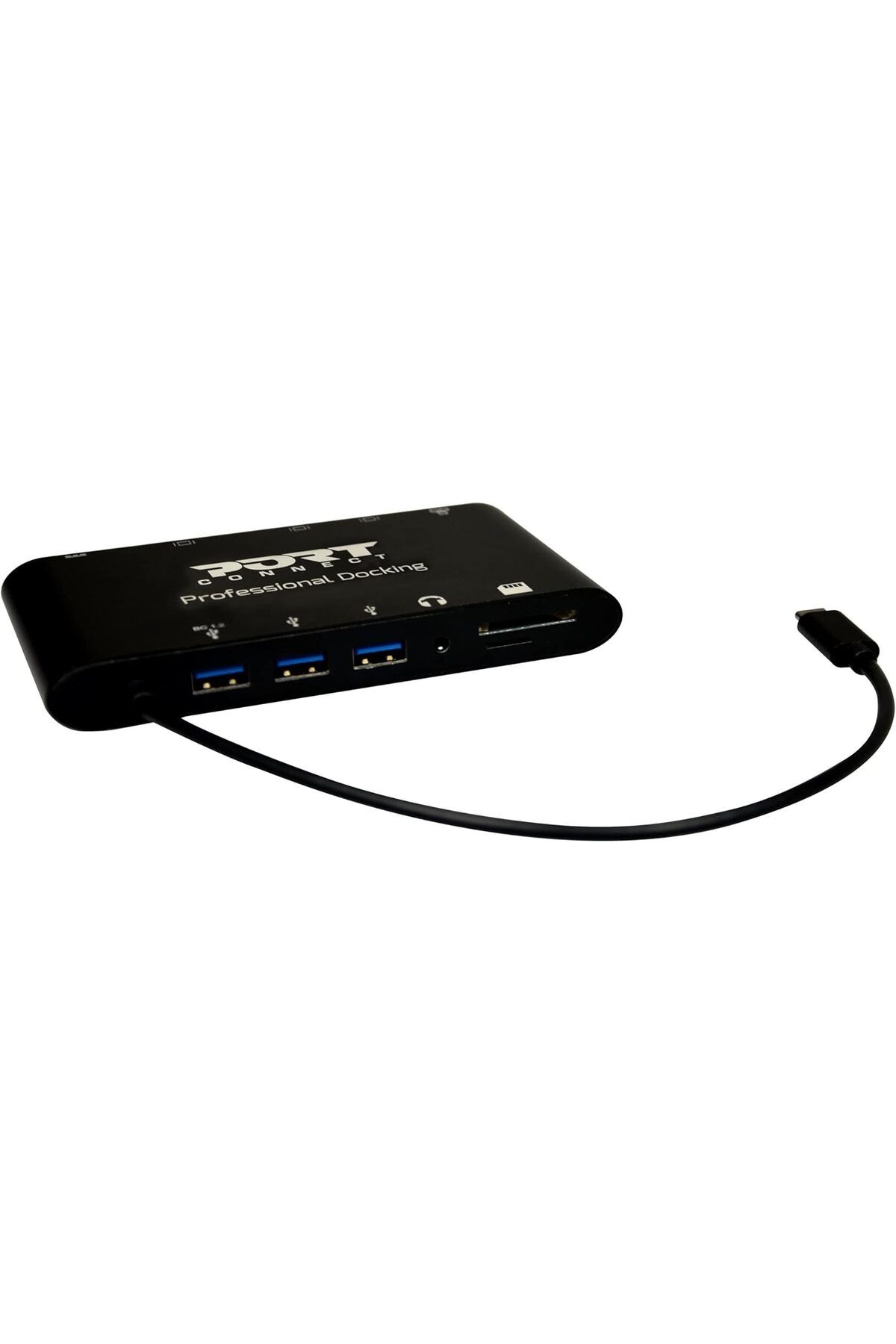 PORT DESIGNS-Port Type-C Travel Docking Station with Power Delivery. 4K SINGLE Video Display Out Via VGA-DisplayP 4