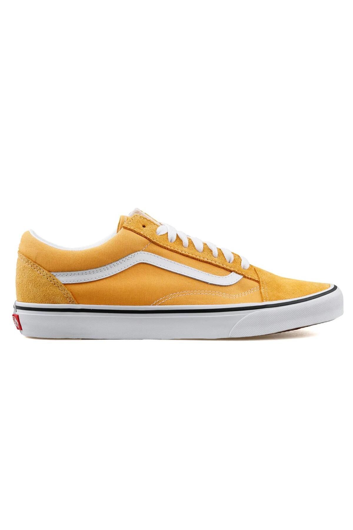 اسنیکر طلایی مردانه و زنانه مدرسه قدیمی اورجینال Vans