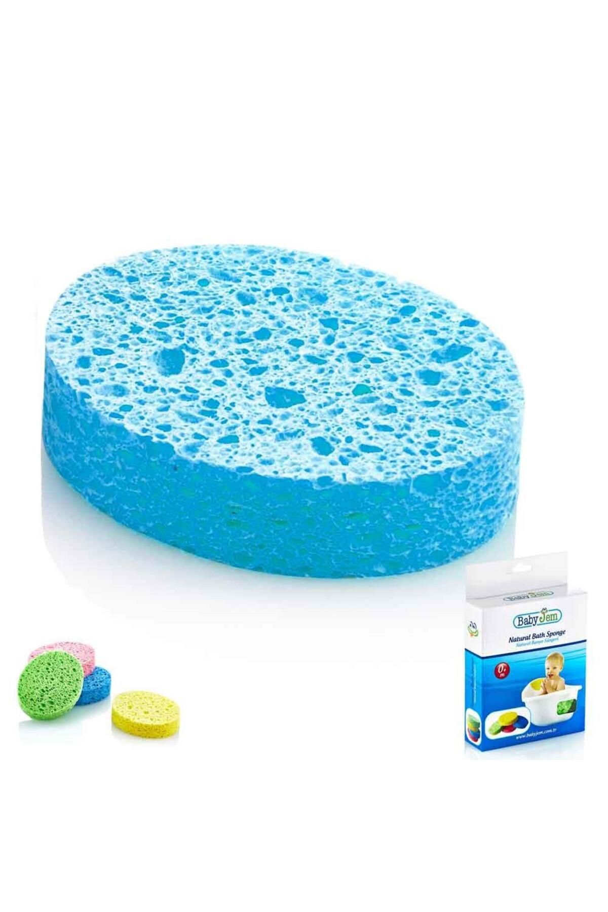 jupiter global bazaar BabyJem Bebek Banyo Süngeri Selülozik 020 Mavi
