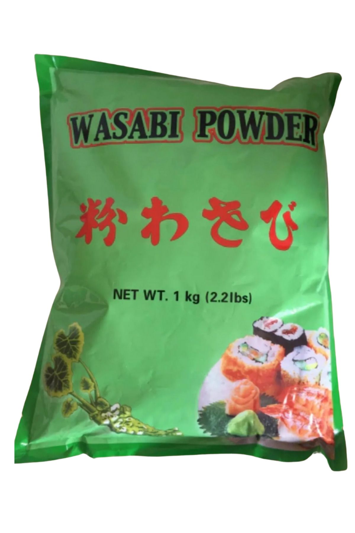 Foodco Wasabi Tozu 1kg – Yoğun Acılı Japon Mutfağı Baharatı
