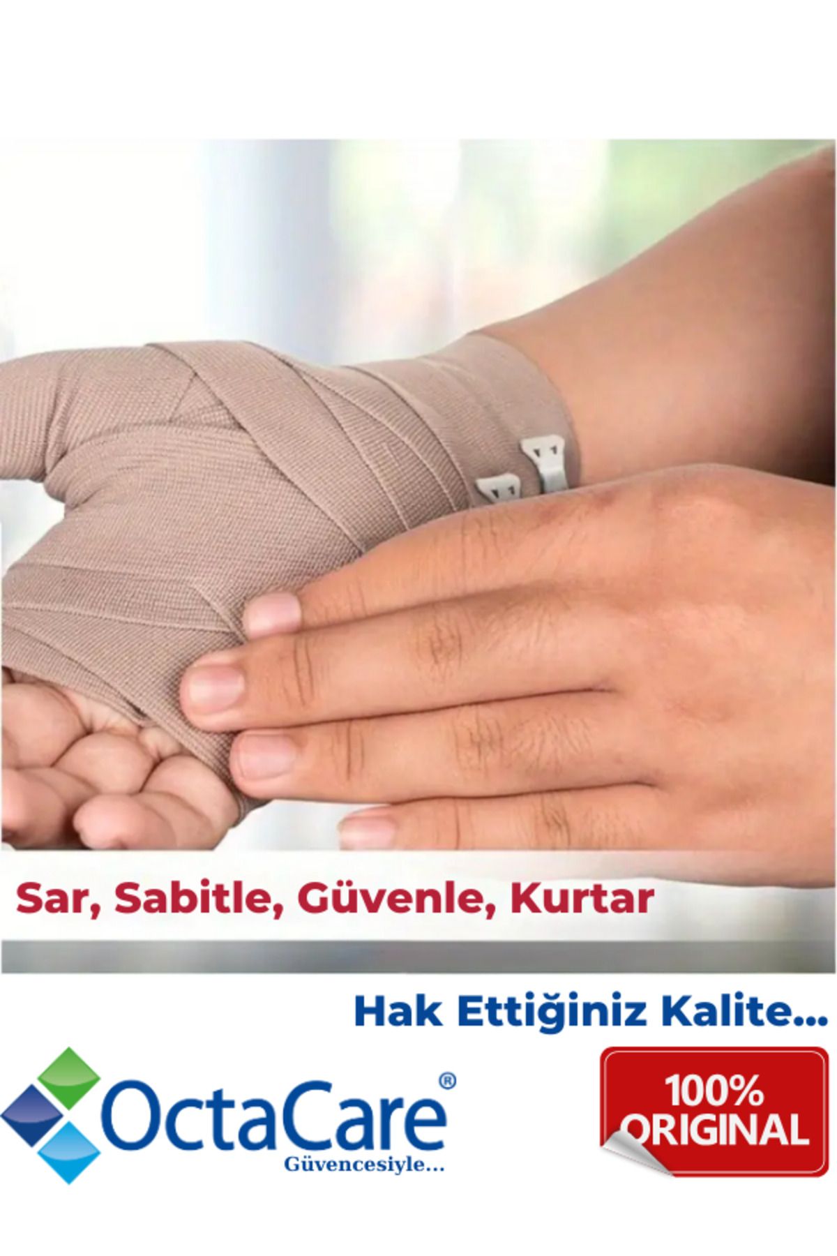 Octacare-Super Elastic Bandage Skin Color X 4.5 Meters 5