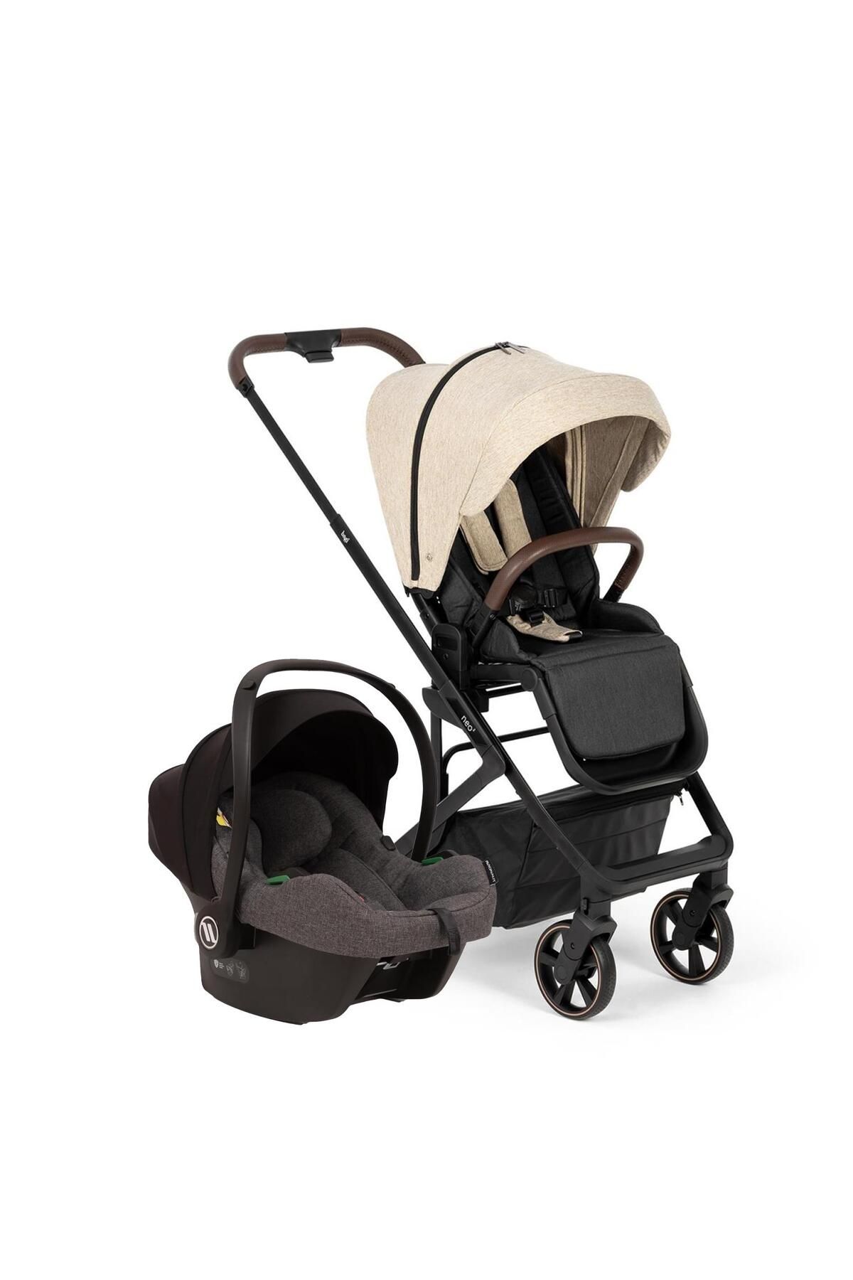 Neo 2 Cosmo Travel Sistem Bebek Arabası Beige - Grey
