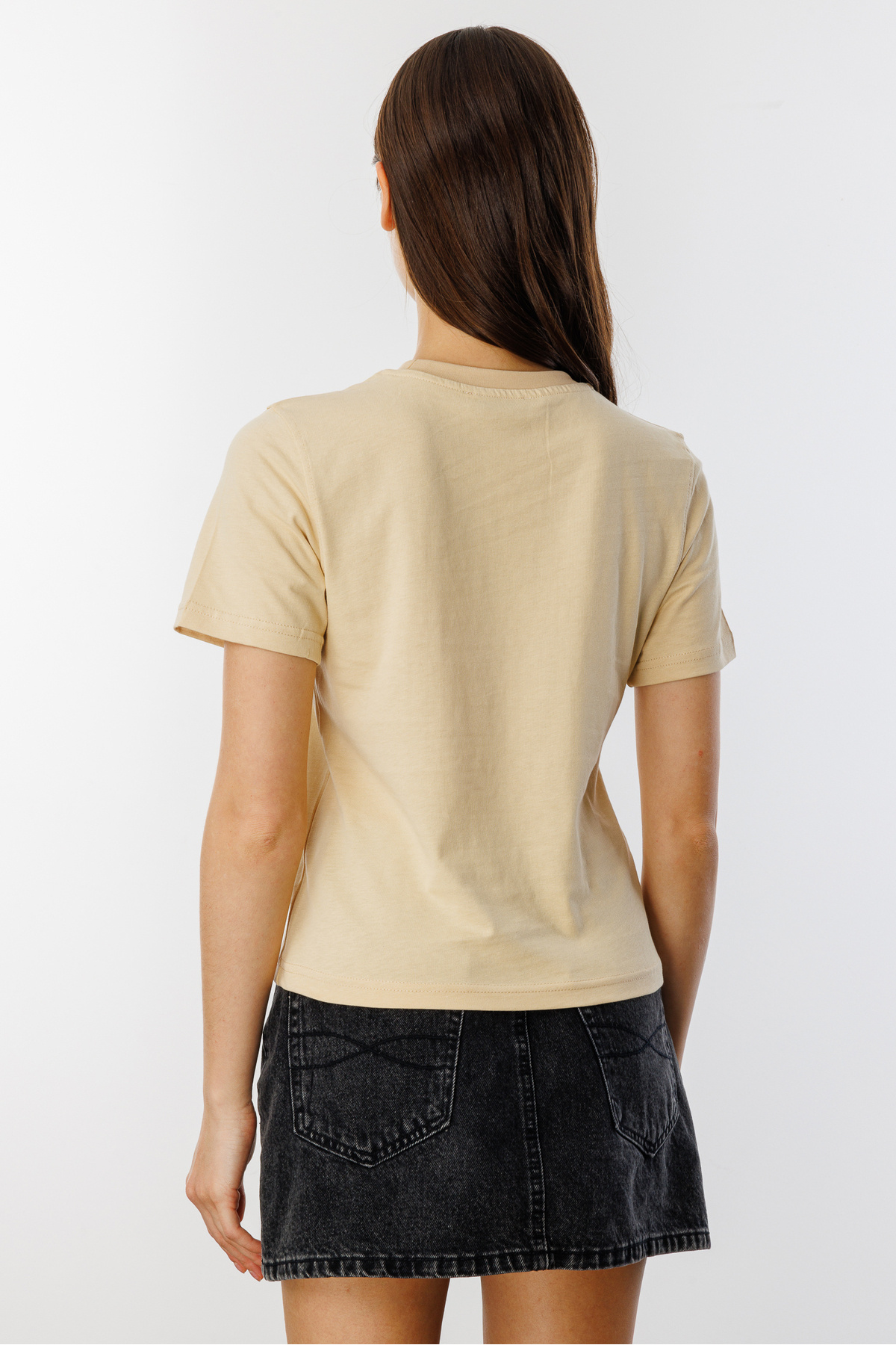 GENIUS STORE-Women's T-Shirt Short Sleeve Organic Cotton Crew Neck Crop T-Shirt Women-T-Shirt 5