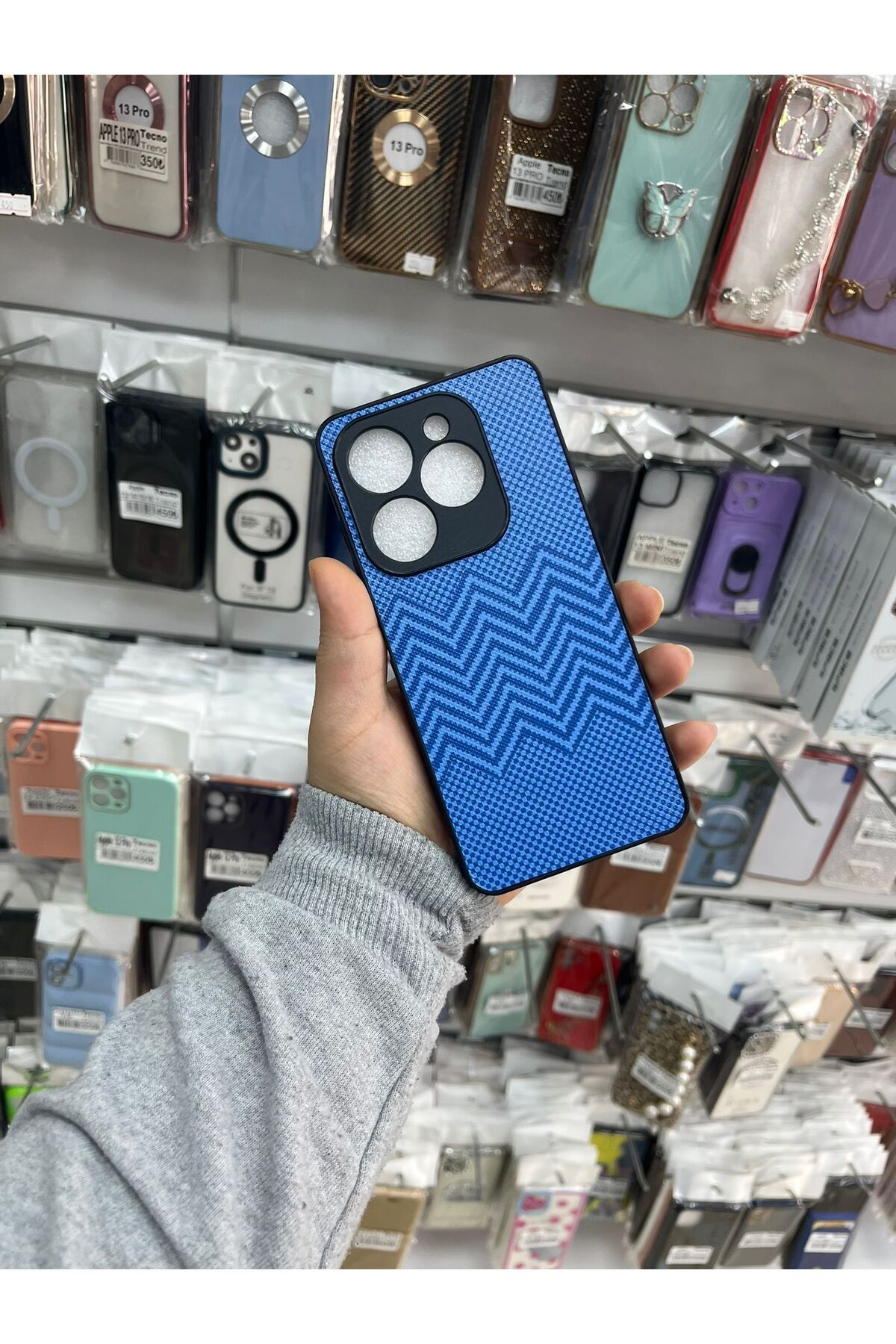 TECNOTREND İnfinixs Hot 40İ Premium Karbon Silikon Kılıf