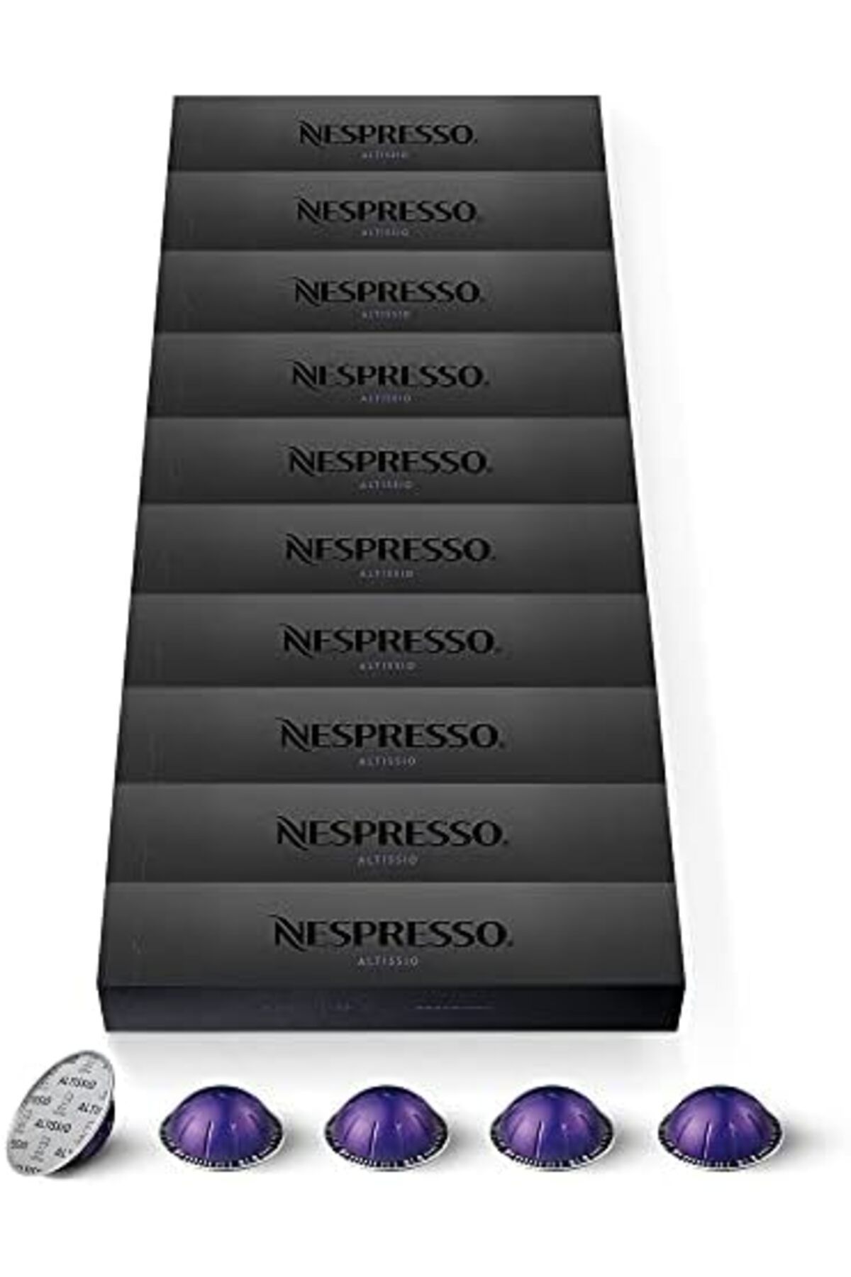 Nespresso-Vertuo 100 Altissio Coffee Capsules Intensity 9 For Espresso 40 ml (10 Pac 2