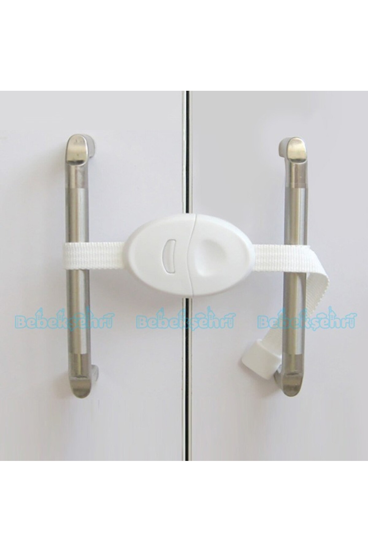 Evokids Çift Kapaklı Askılı Dolap Kilidi (6 Adet) fotoğrafı 3 (önizleme)