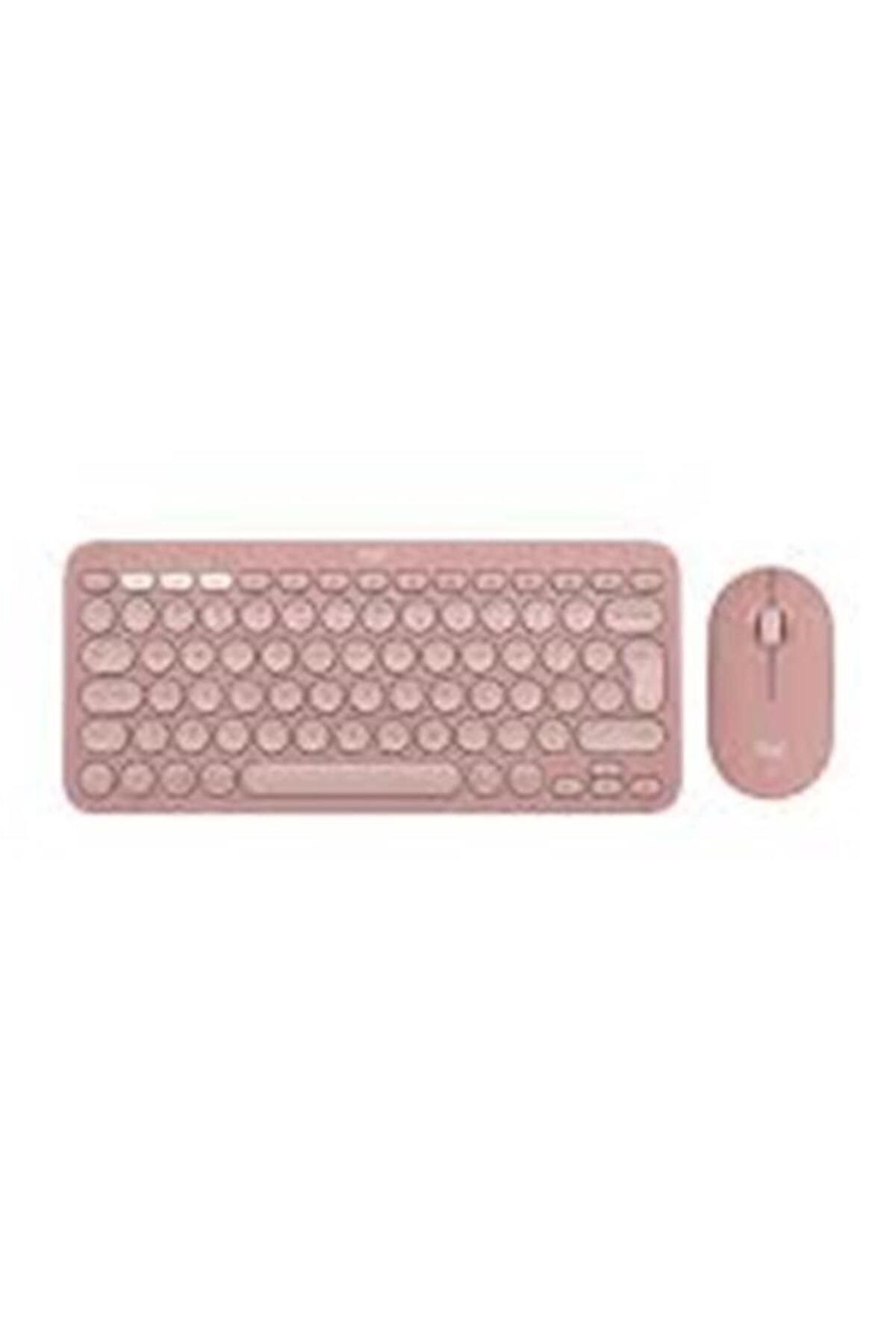 Vobotek Teknoloji 920-012247 Pebble 2 Combo Pembe Kablosuz Klavye Mouse Seti