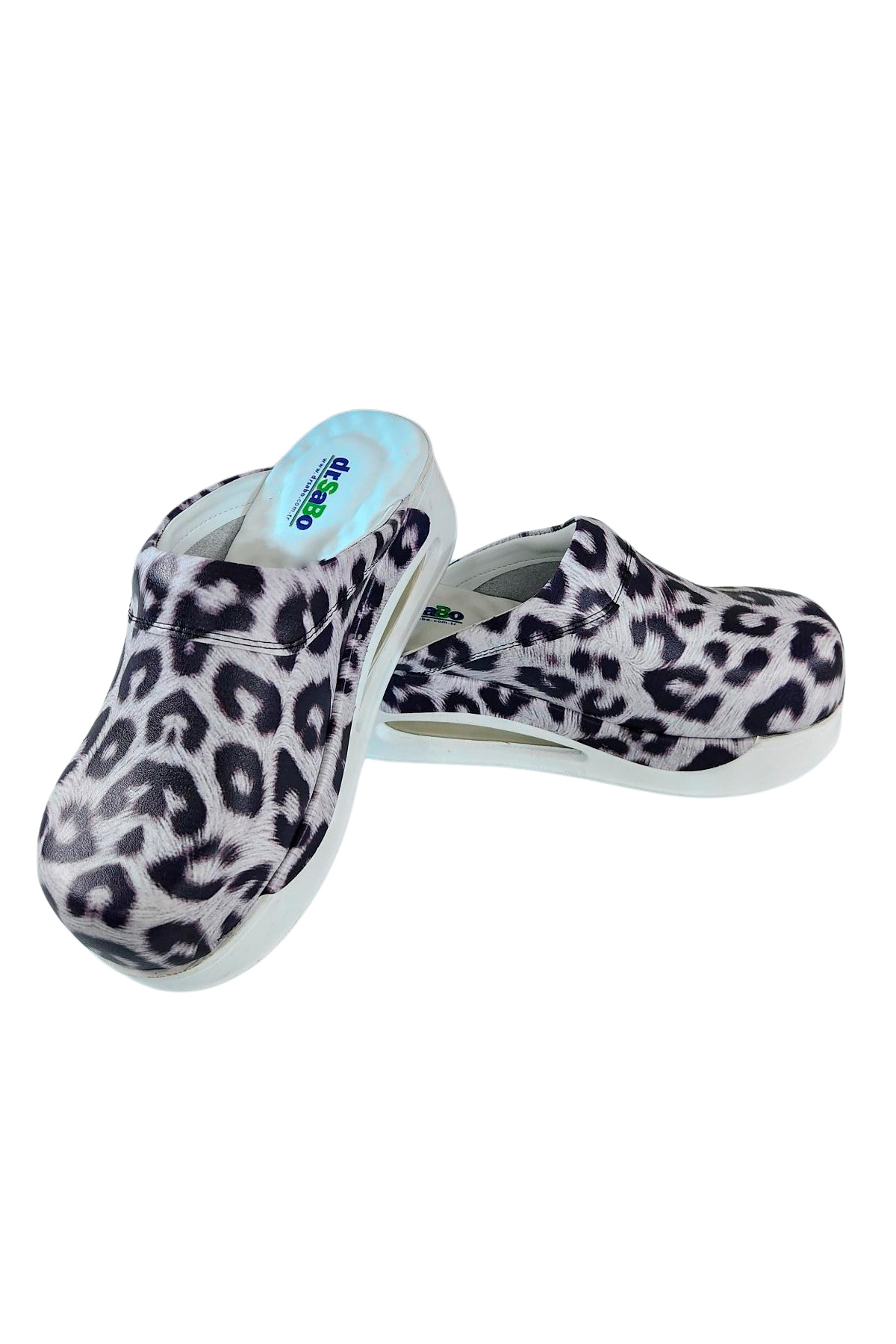 DR SABO-Leopard Model Leather Slippers, Orthopedic Sabo Slippers 4