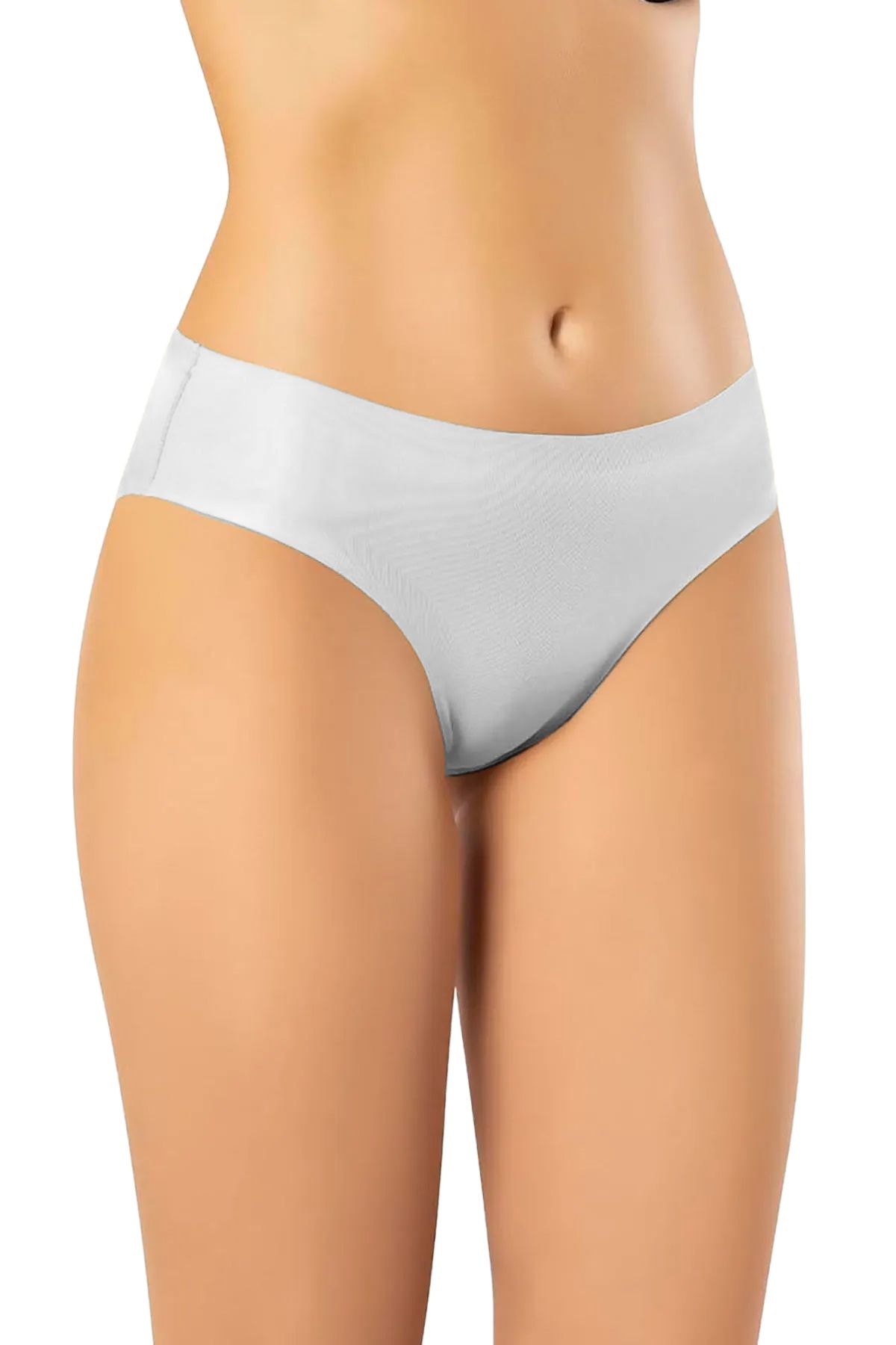 Bravie KadıN Lazer Kesim Bikini Kesim Slikonlu Slip Külot 1003