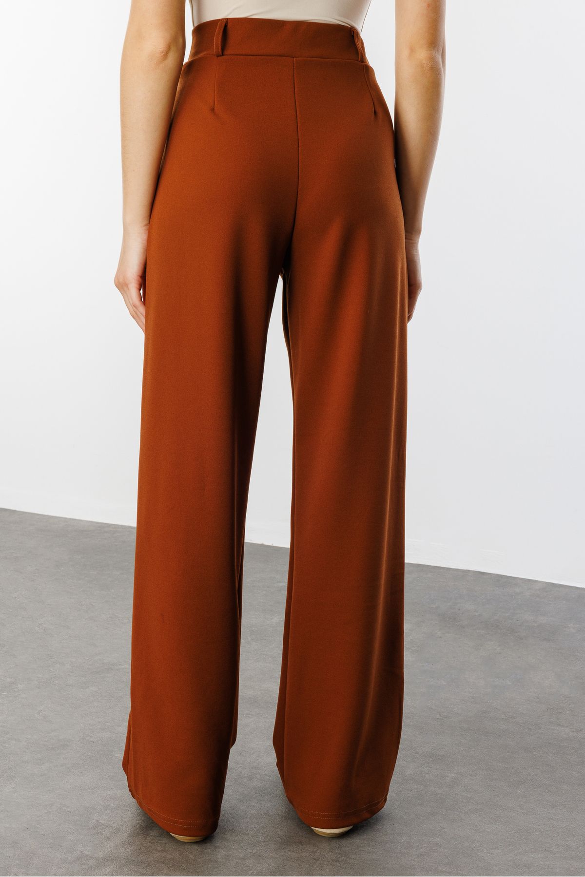 GENIUS STORE-Γυναικείο Oversize Παντελόνι Palazzo PANTALON-001 5
