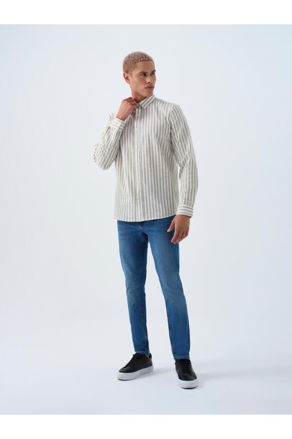 Loft-Lf 2039474   Men's Long Sleeve Shirt 2