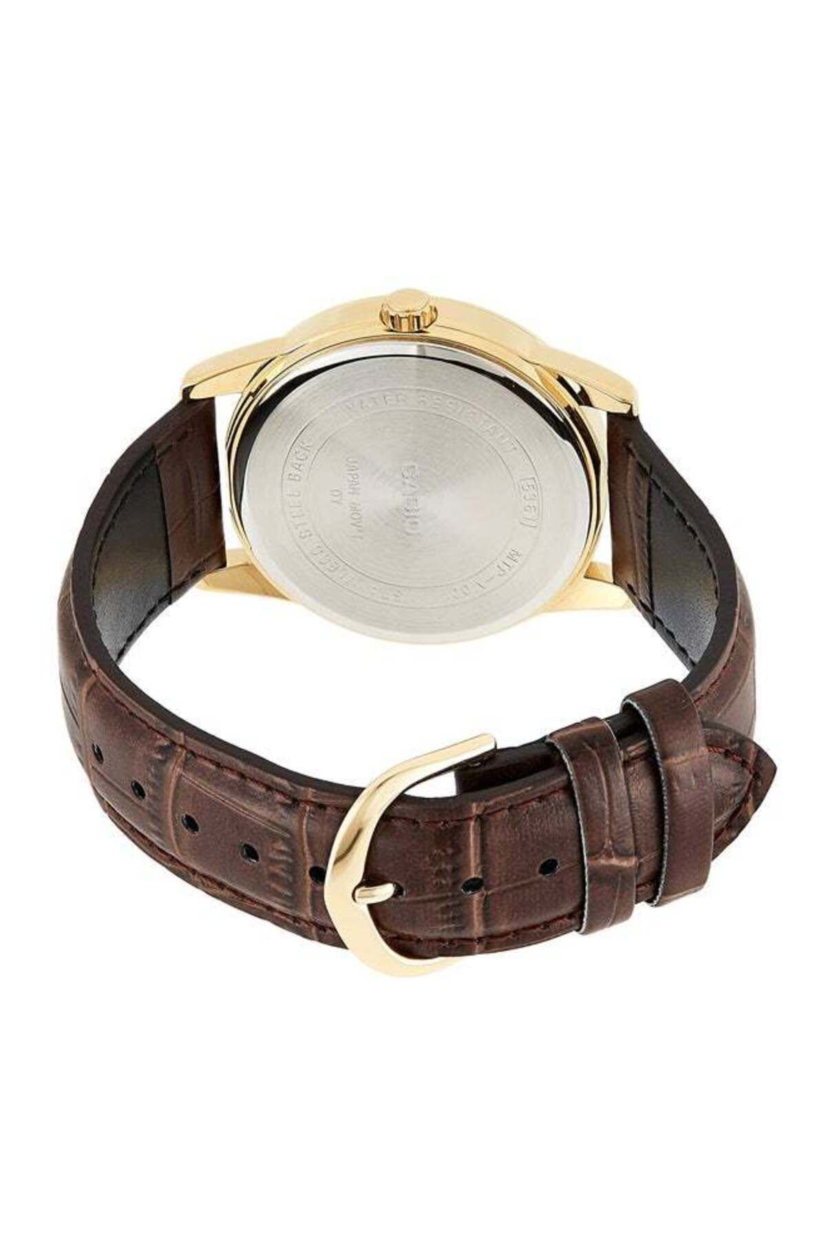 Casio-Mtp/ltp-v001gl-9budf Quartz Analog Watch with Leather Strap 8