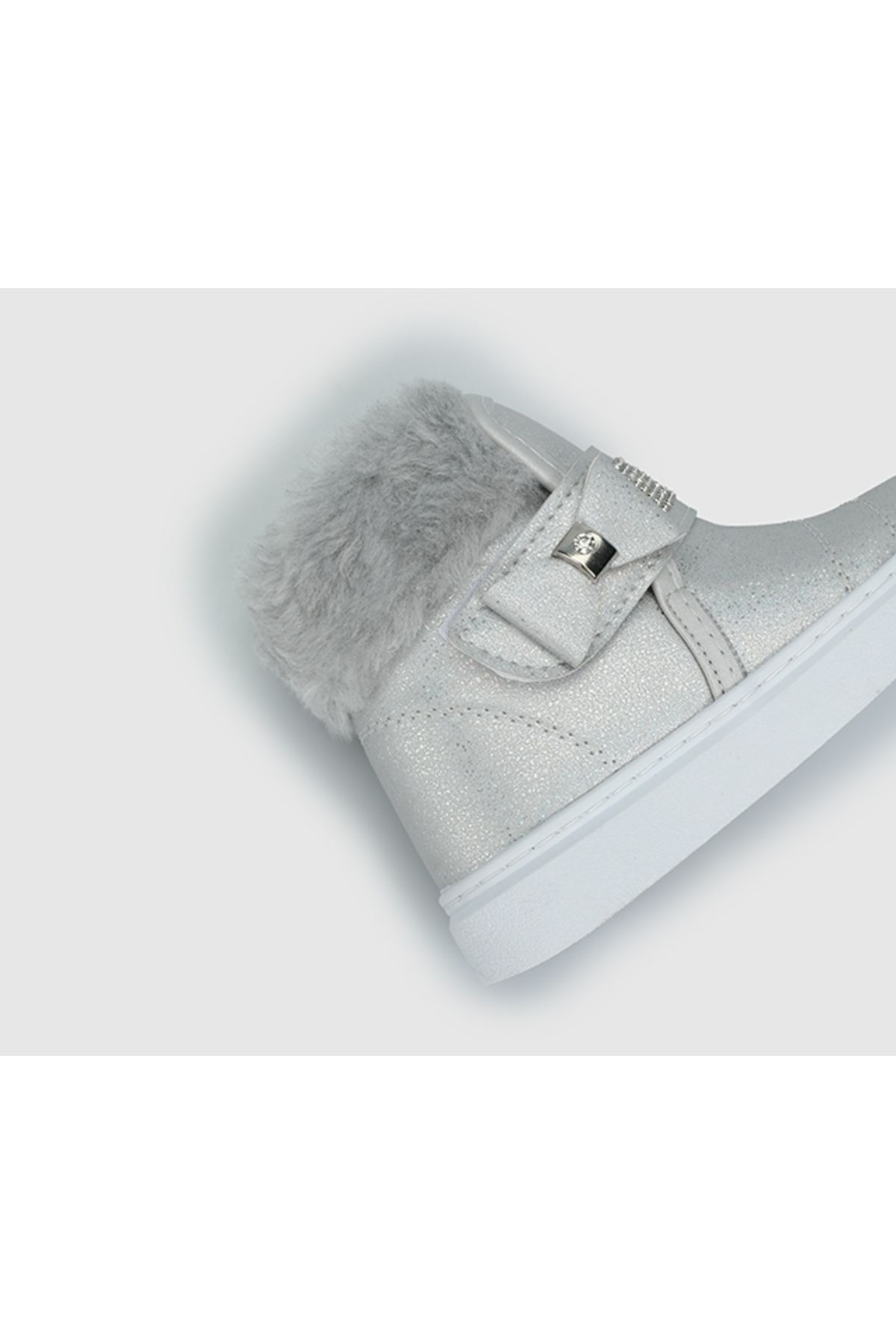 Kiddo-Silver Girl's Boots 5