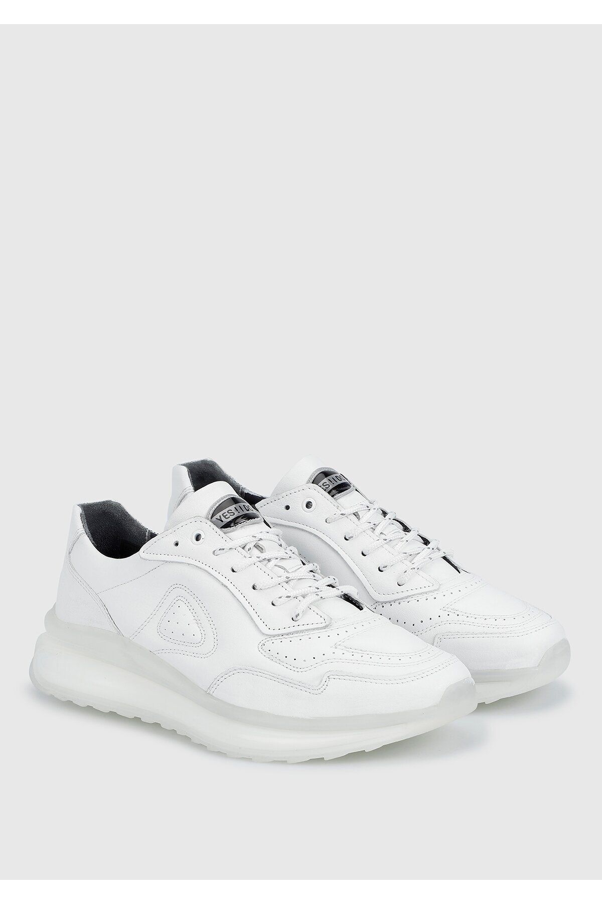 Provoq-Leather White Men's Shoes 2