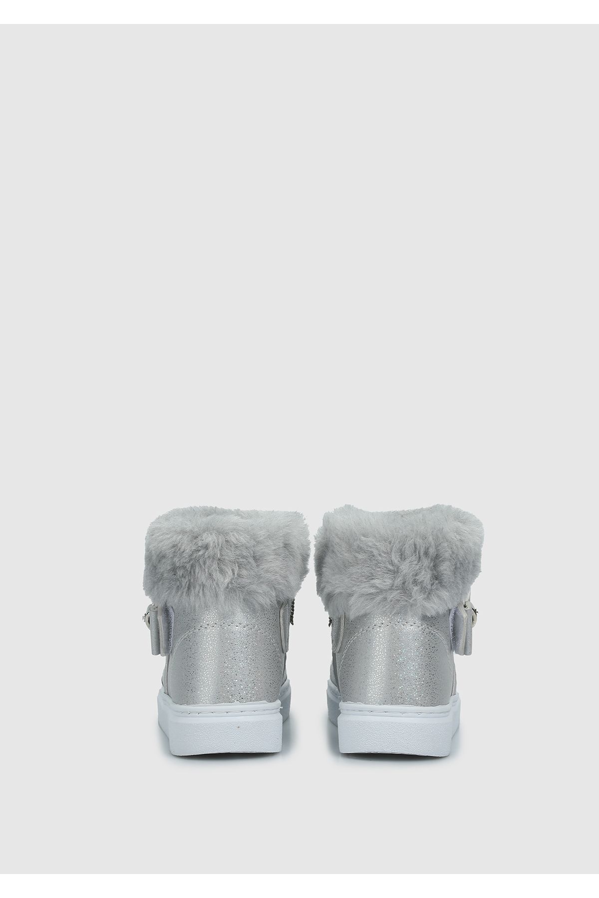 Kiddo-Silver Girl's Boots 4