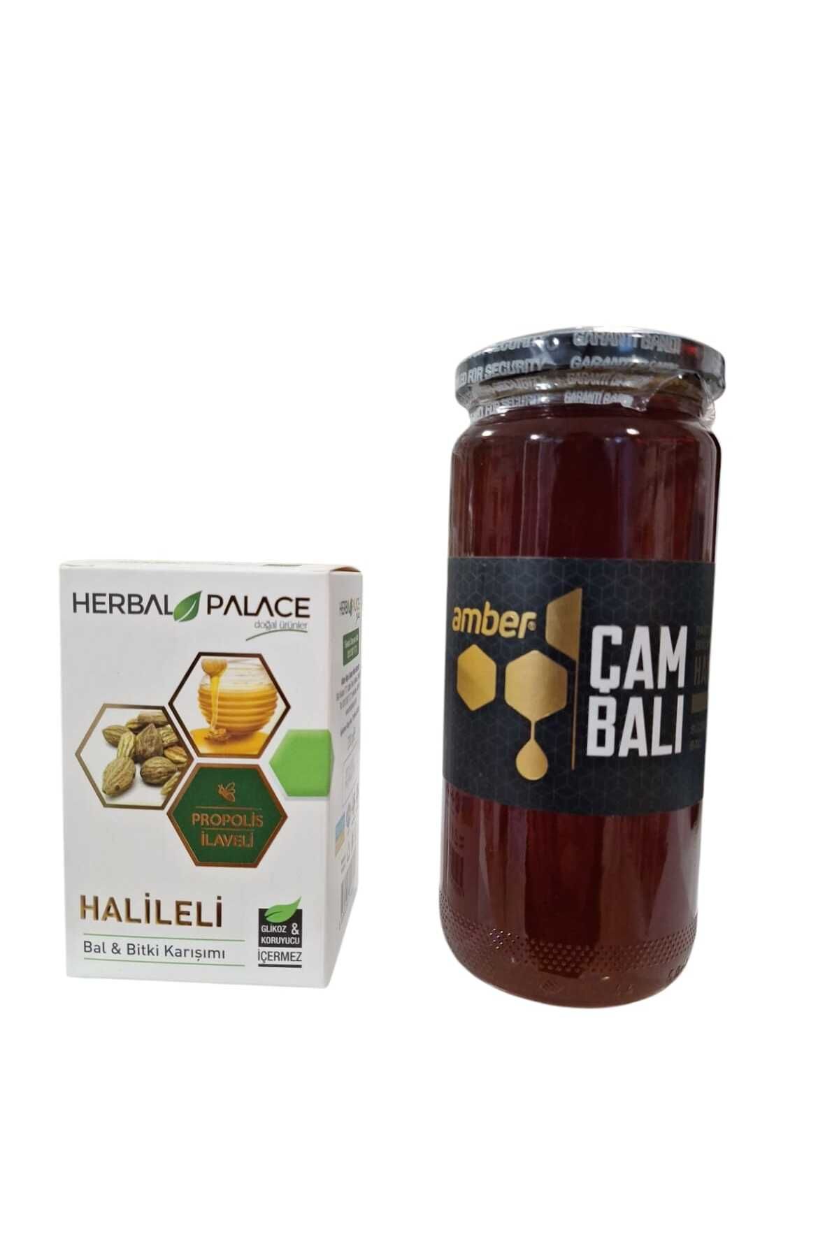 Herbal Palace HALİLELİ MACUN 230 GR & HAM ÇAM BALI 650 GR İKİLİ AVANTAJLI SET