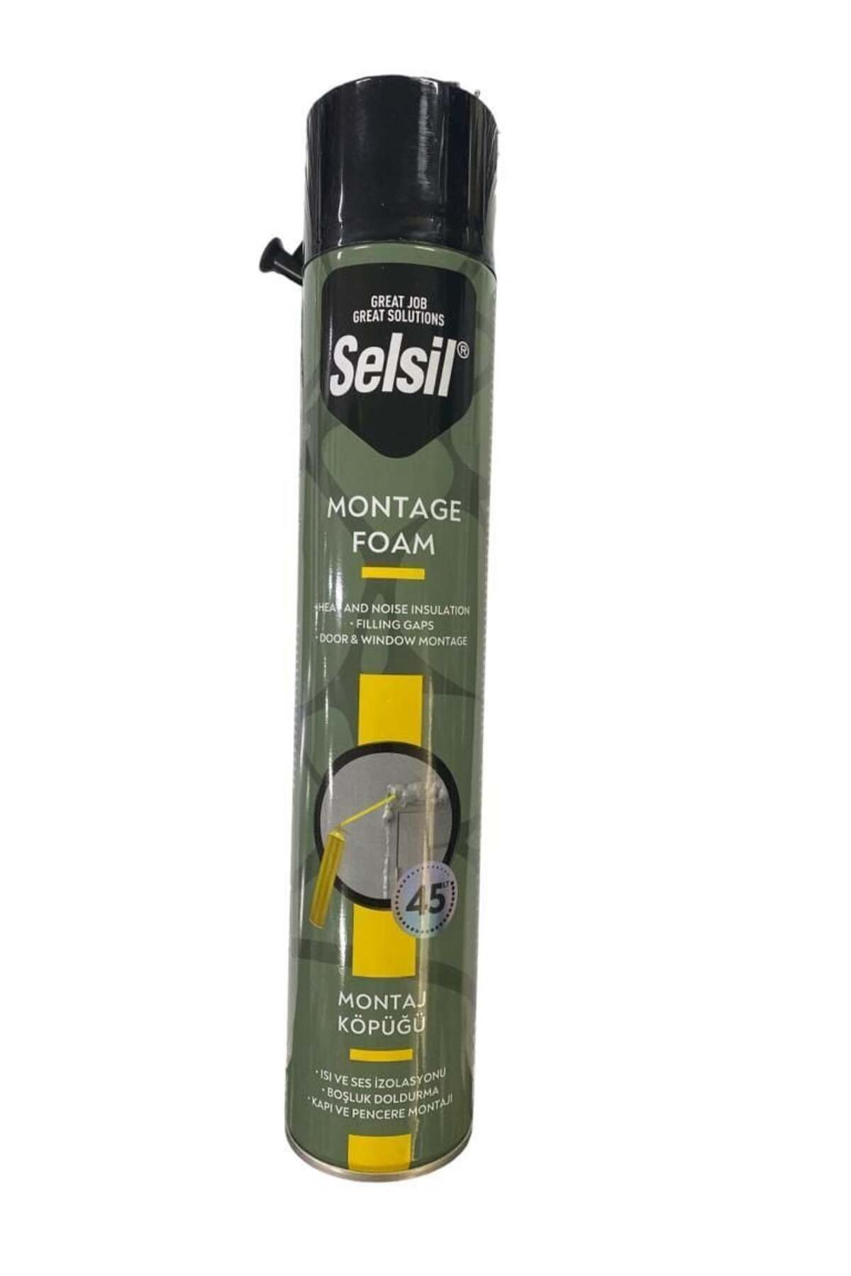 NEZADE STORE Selsil Tam Dolum Poliüratan Montaj Köpüğü 845 gr