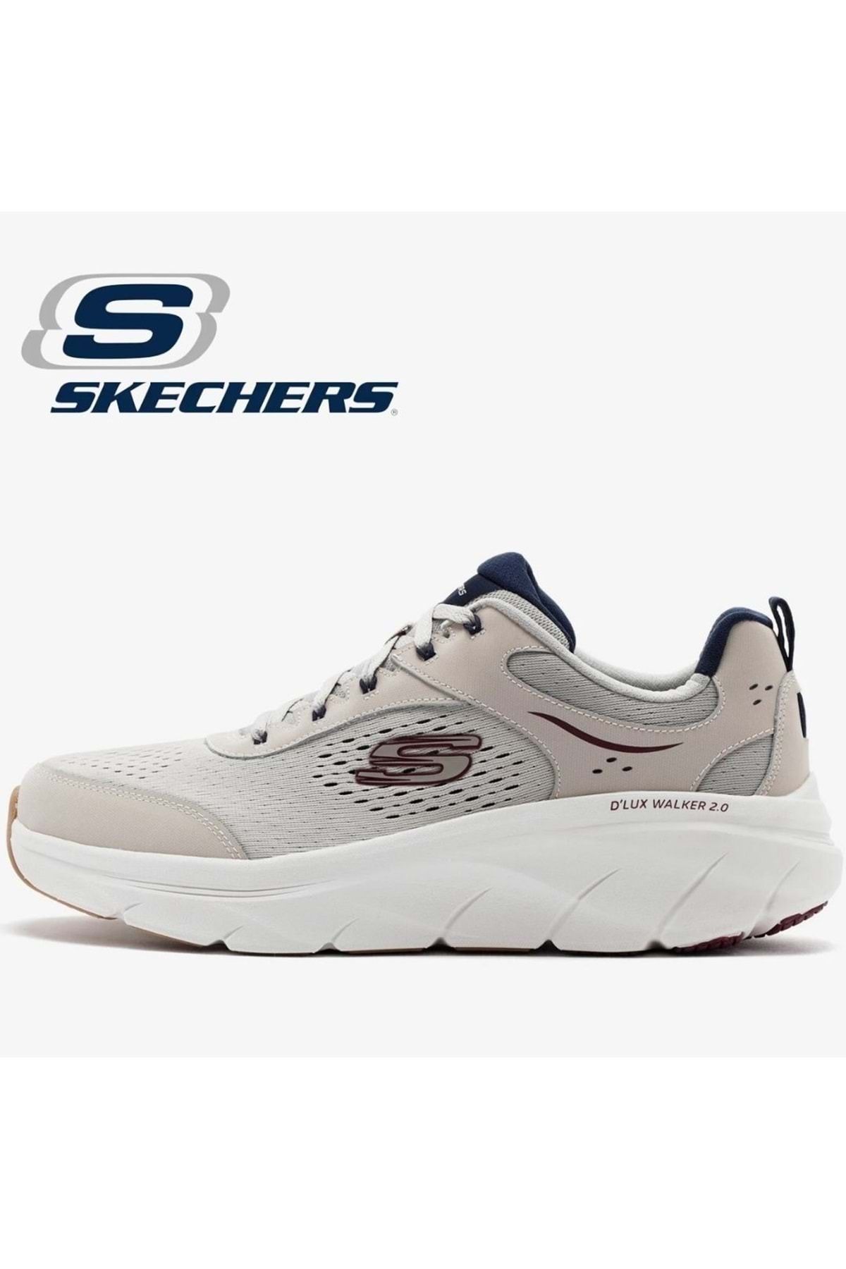 SKECHERS D'lux Walker 2.0 Durven 232715 Erkek Spor Ayakkabı Bej