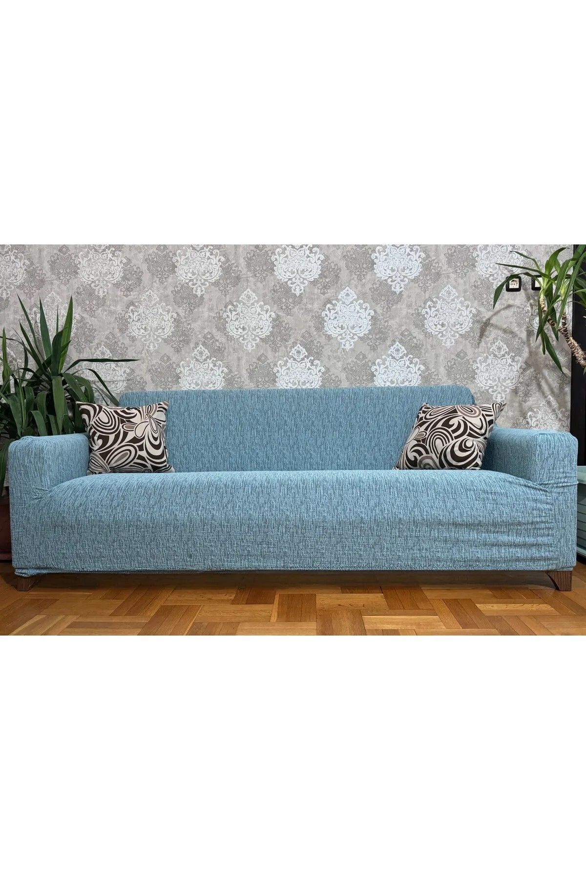 probak-Husa de canapea jacquard simplu pentru 3 persoane |   Husa scaun cu elastic | husă canapea extensibilă |   husa scaunului 2