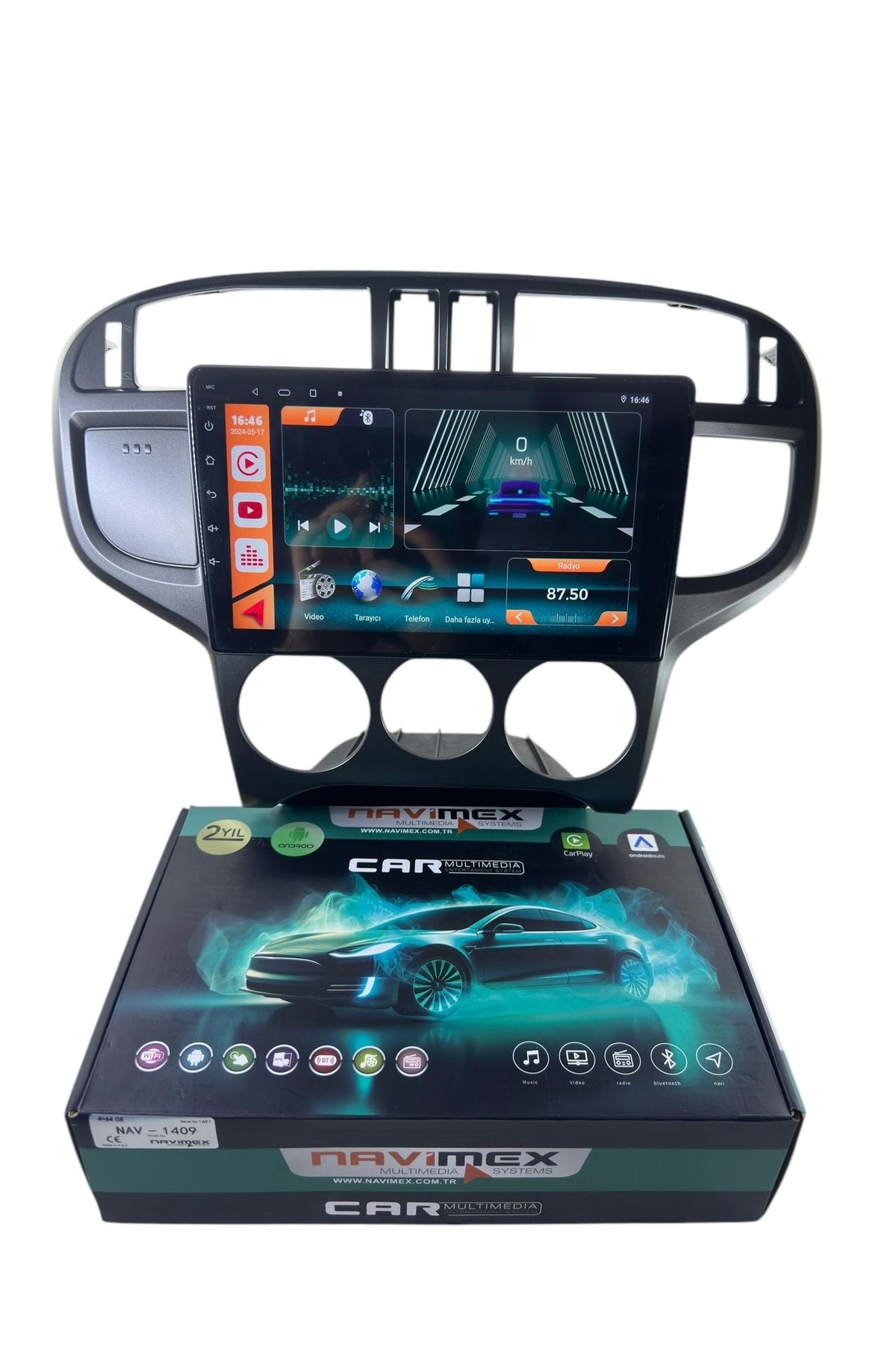 Navimex HYUNDAİ MATRİX 2007-2012 NAVİMEX 8-128 (FANLI) PROFESYONEL OEM MULTİMEDİA