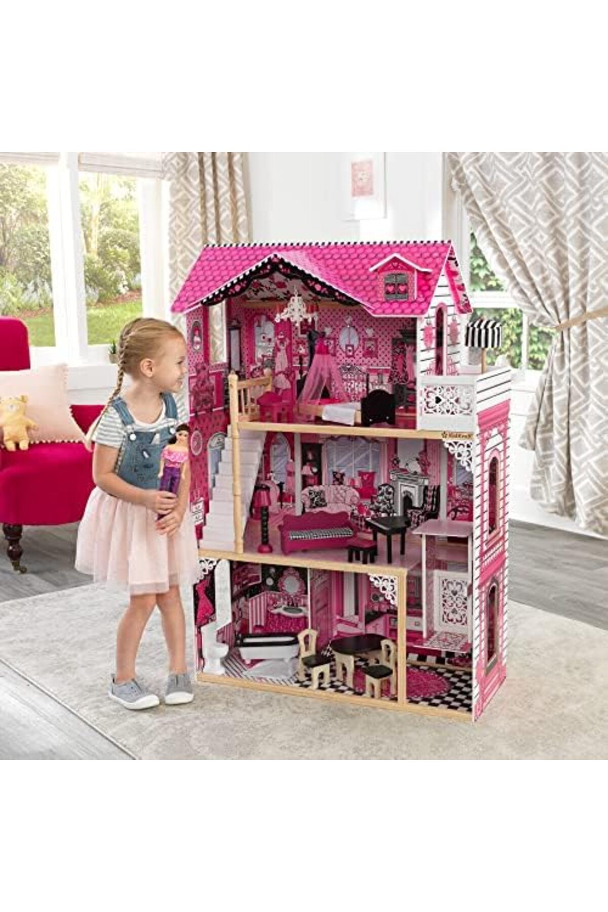 KIDKRAFT-Amelia Dollhouse by KidKraft 4
