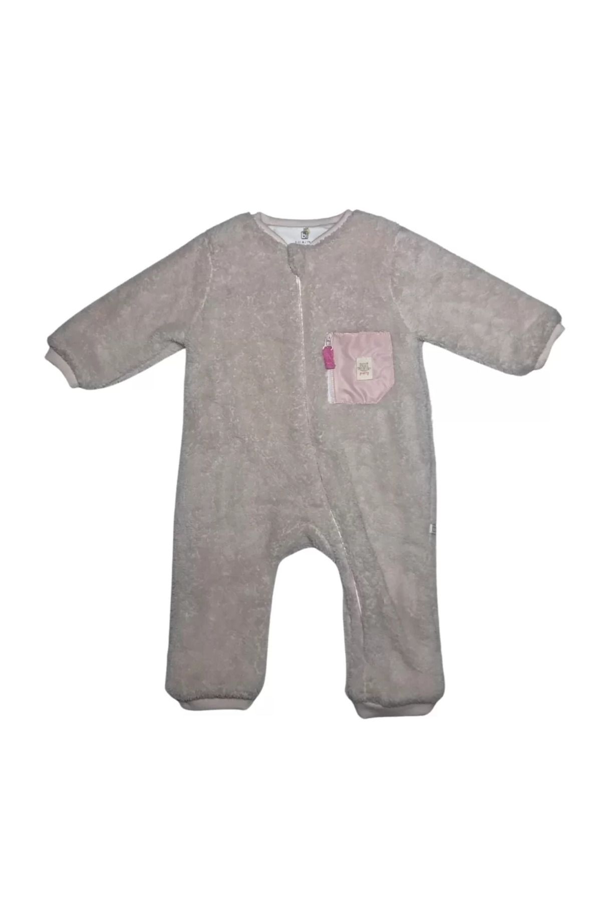 RUBY BOUTİQUE Bibaby Pretty Moments Overall Tulum 60779 Ecru Pink