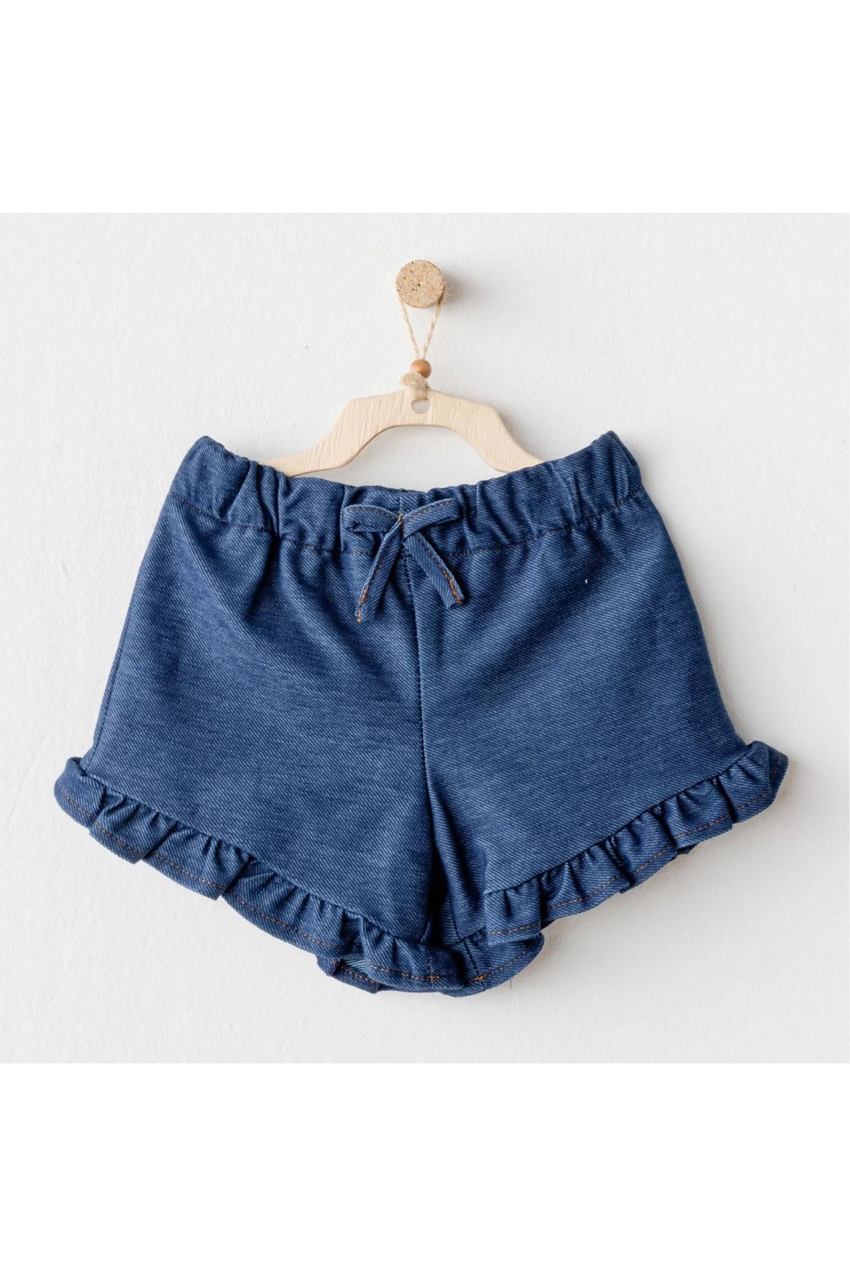 RUBY BOUTİQUE Andywawa Ac25938 Casual Bebek Şort İndigo