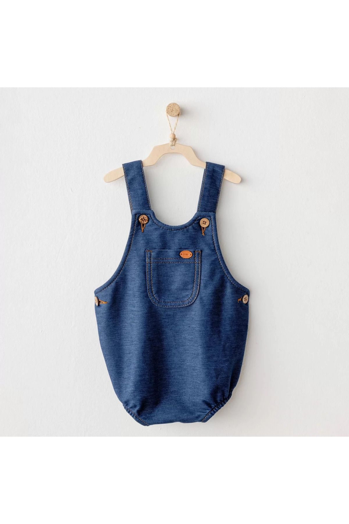 dalinda Andywawa Ac25931 Romper Casual Bebek Tulum İndigo