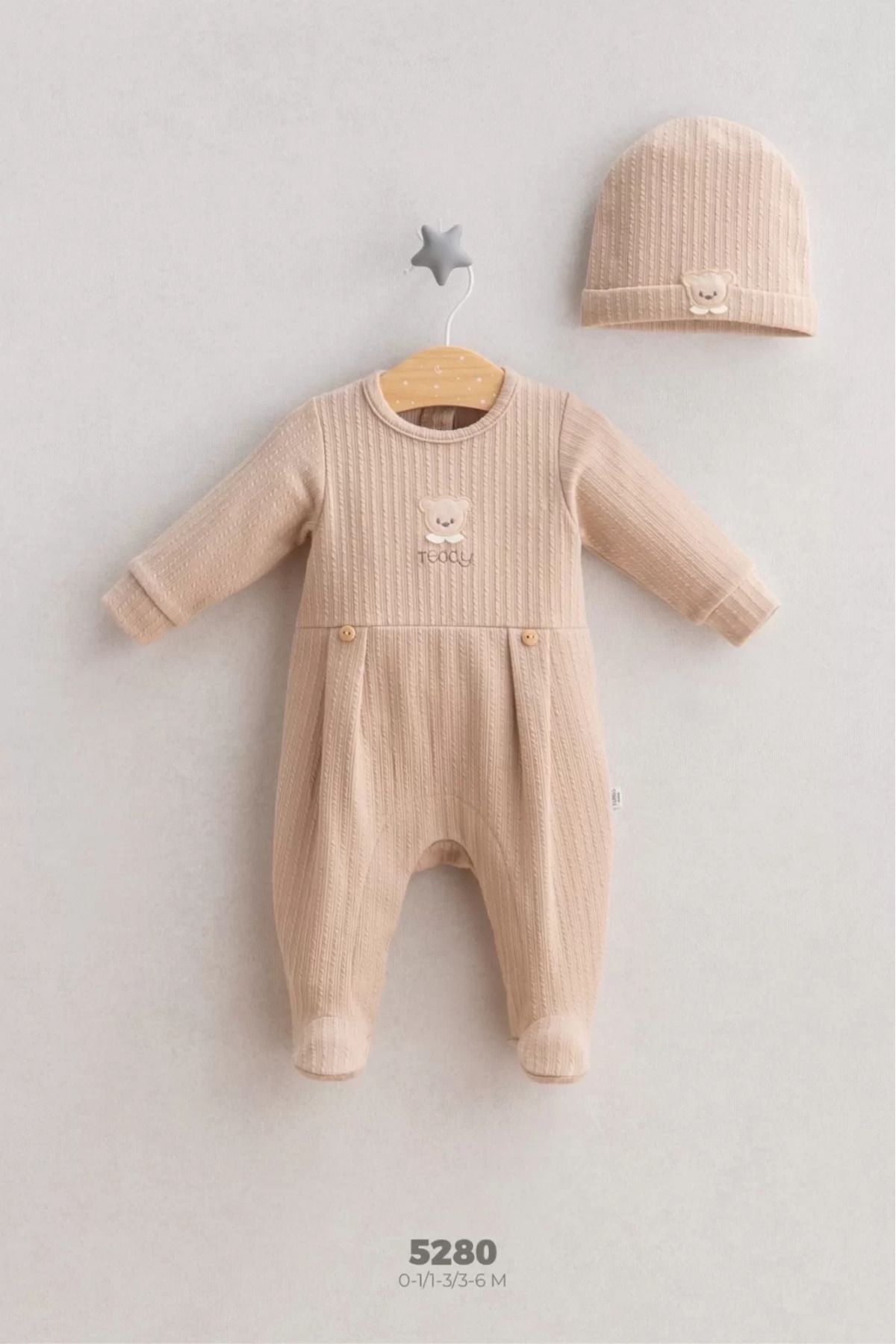 dalinda Tongs Baby Teddy Bear Tulum 5280 Kahverengi