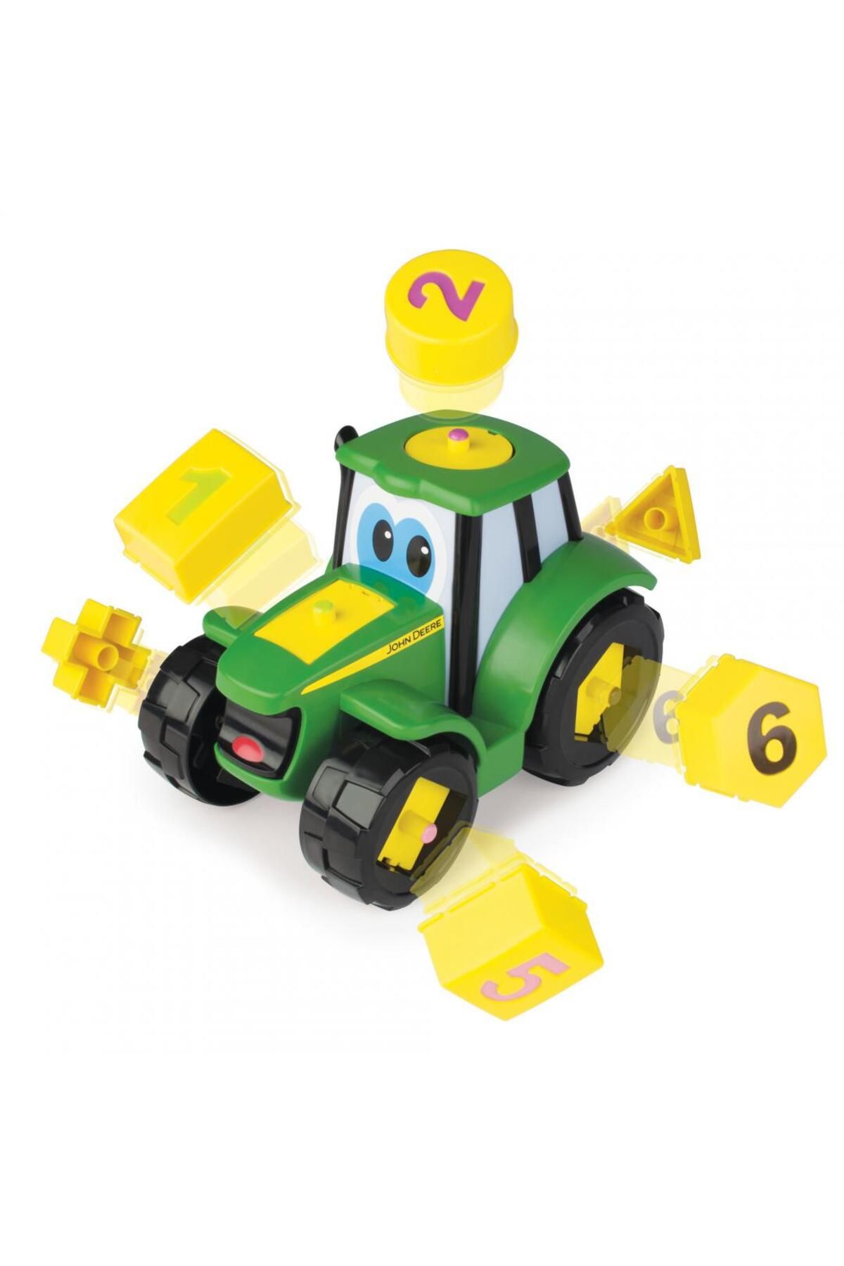 TOMYTOYS-Tractor With Shapes And Numbers 1