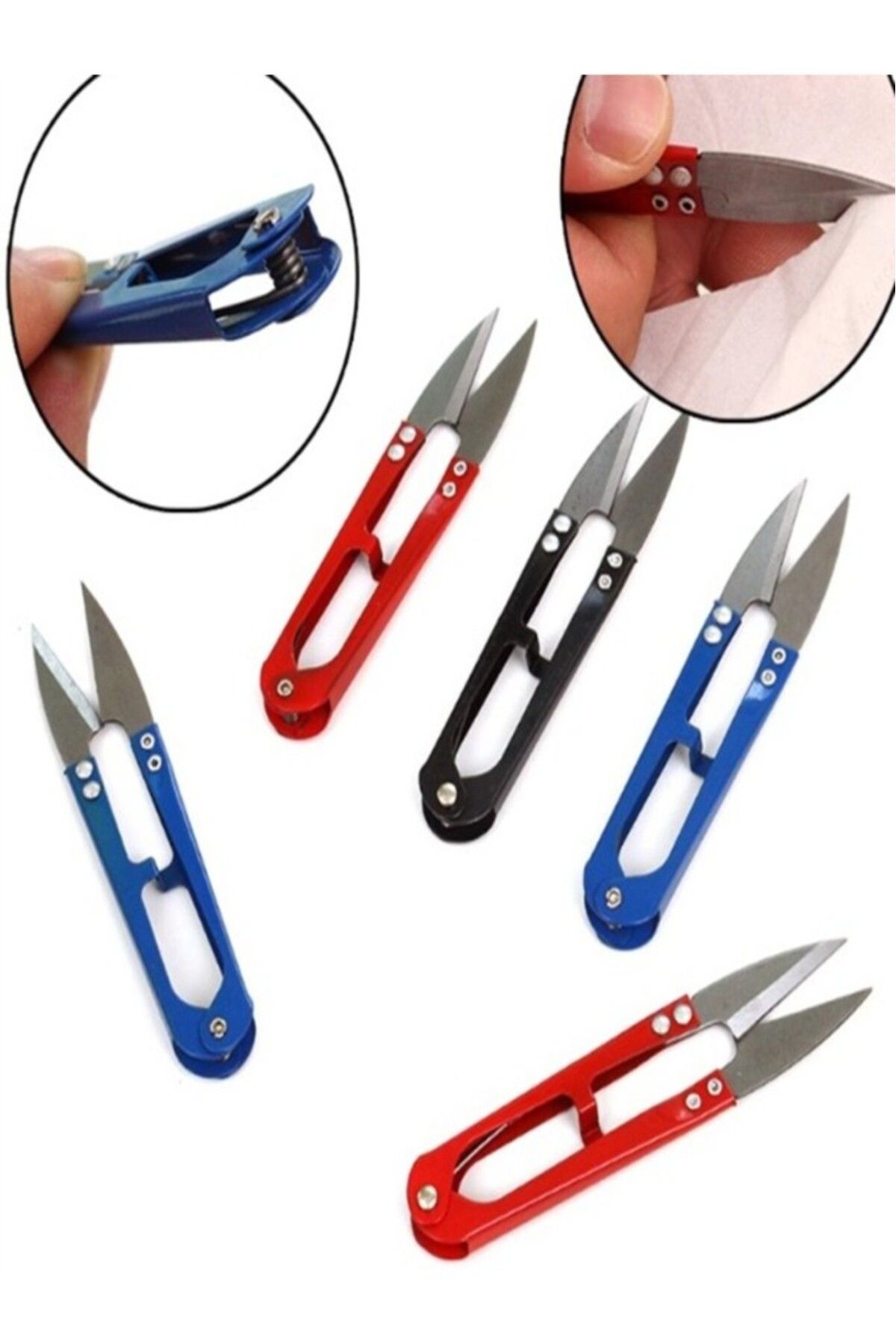optana-Tailor Fisherman Hobby Scissors Scissors Yarn Thread Cutting Cleaning Scissors Sewing Unpicker Embroidery Buttonhole Opening Scissors 7