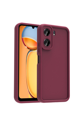 halkhouse Xiaomi Poco C65 Kılıf Kamera Korumalı Kırılmaz Renkli Esnek Şık Yum...