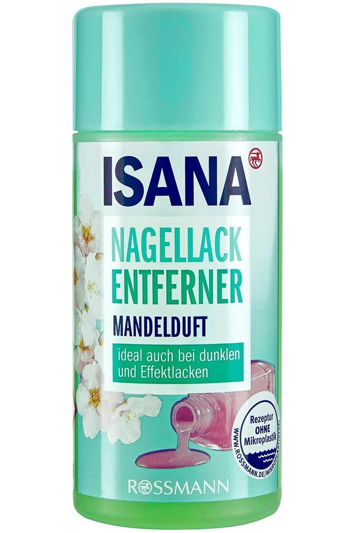 Isana Professional Oje Çıkarıcı Badem Kokulu Koyu Renkli & Ayna Efektli Ojeler Için Ideal 125 Ml