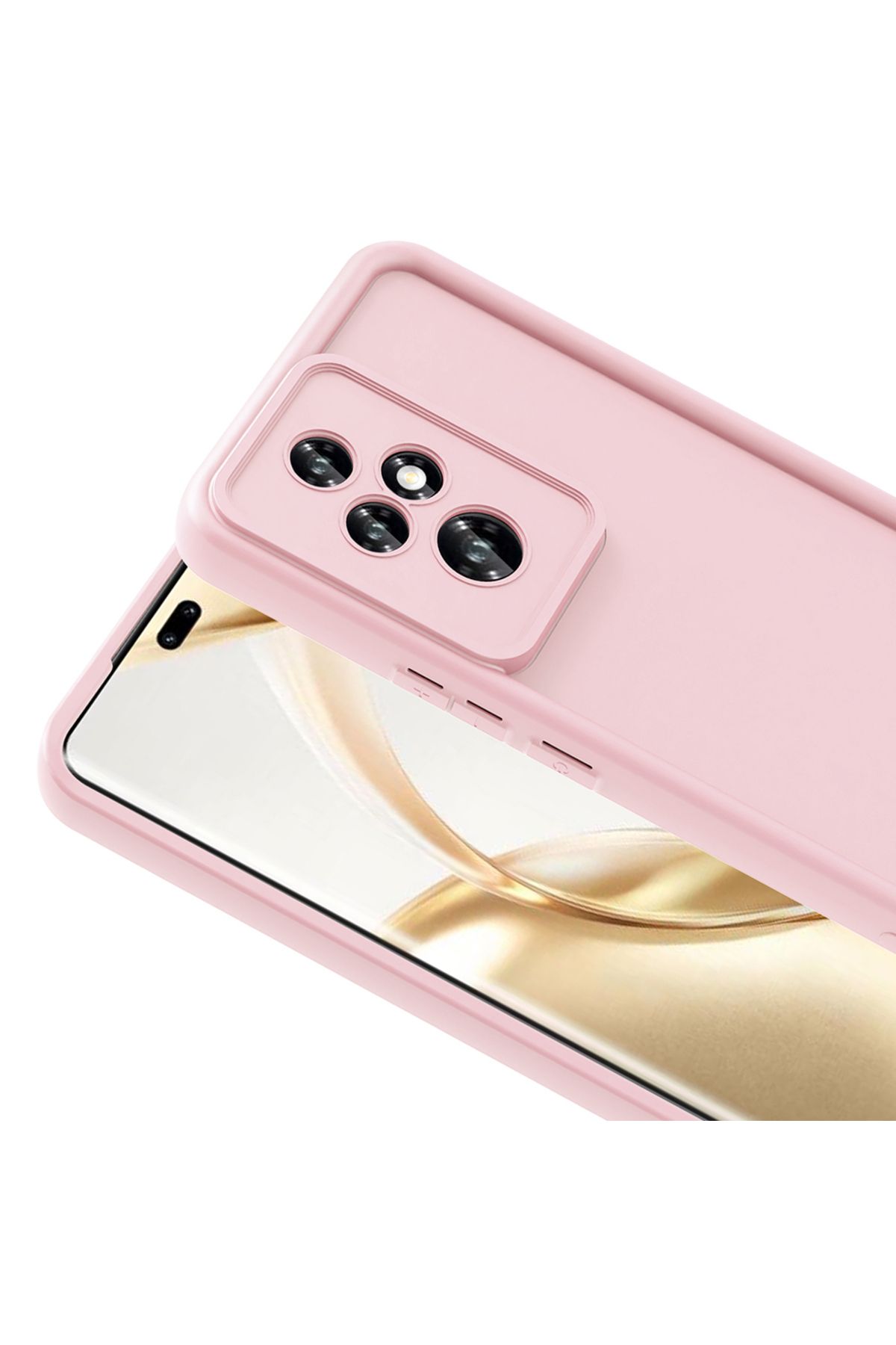 Zipax Honor 200 Pro Kılıf Silikon Kapak Zr-Ananas