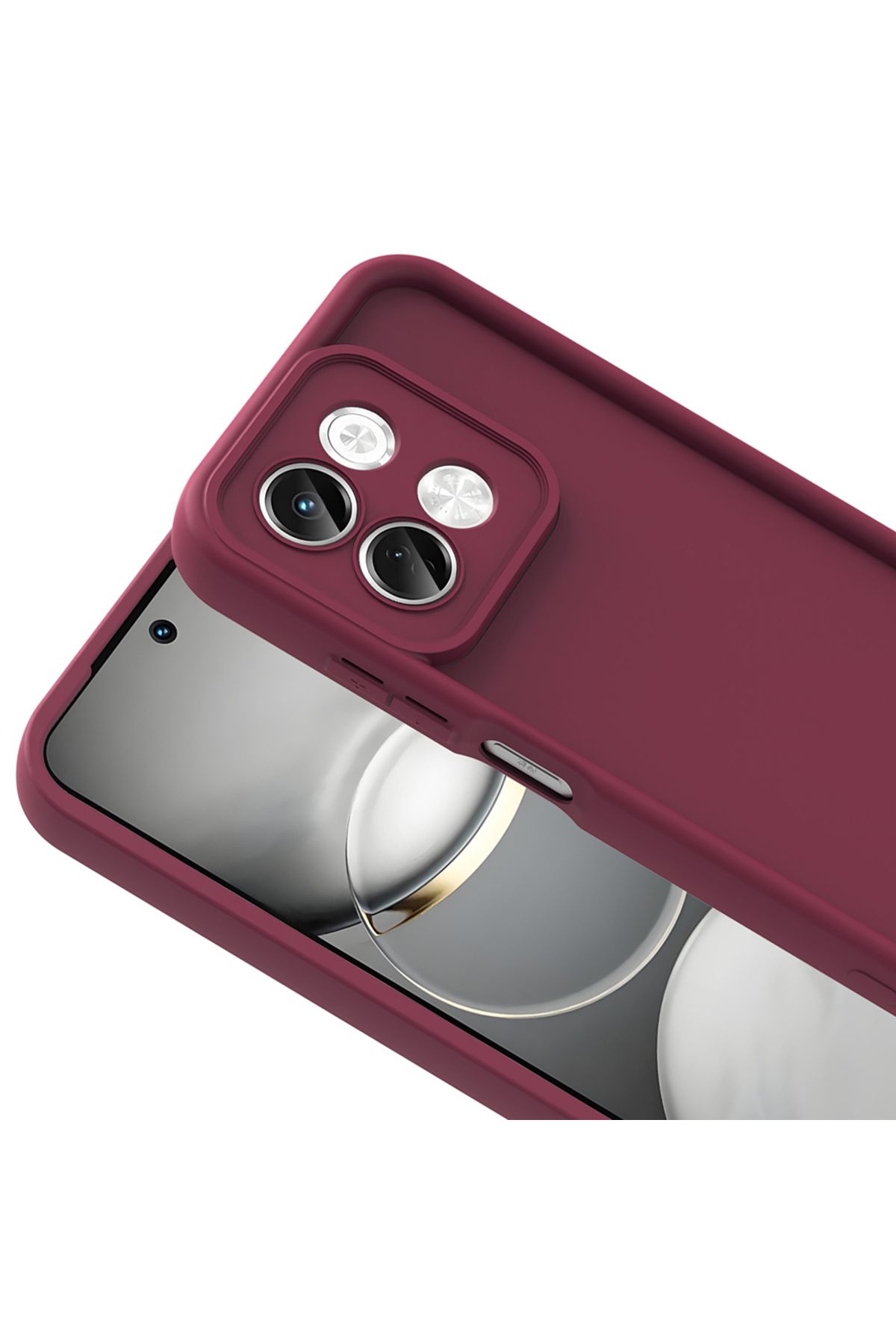 Zipax Tecno Spark 30 4G Kılıf Silikon Kapak Zr-Ananas