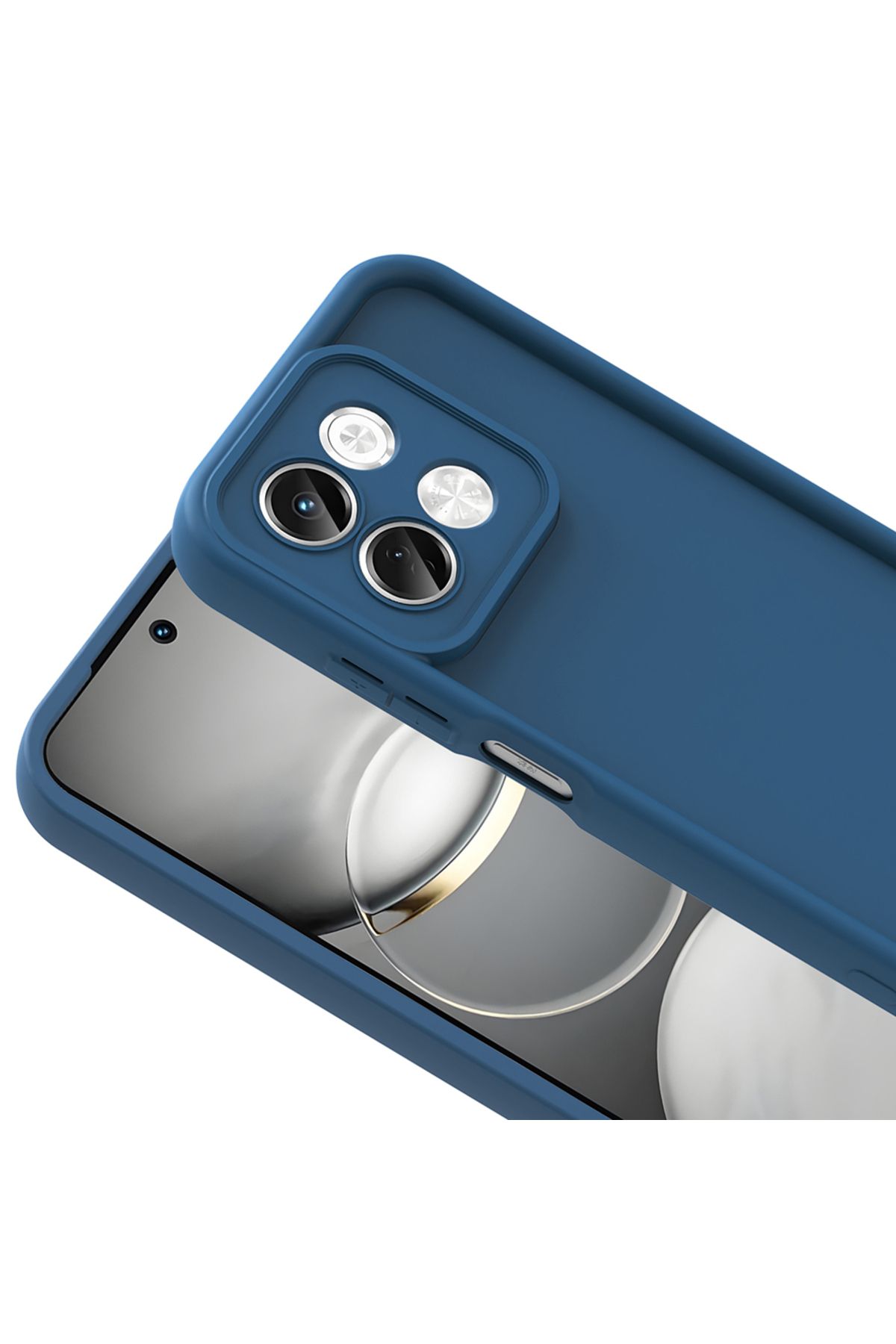 Zipax Tecno Spark 30 4G Kılıf Silikon Kapak Zr-Ananas