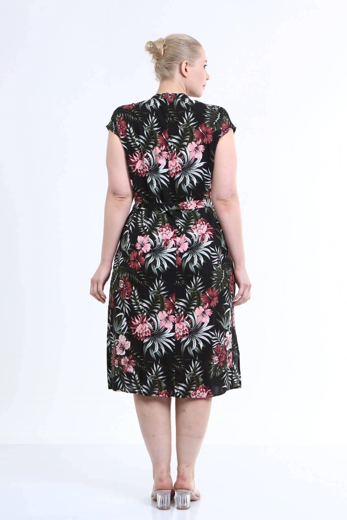 MYLİNE-Low Sleeve Shirt Dress 6