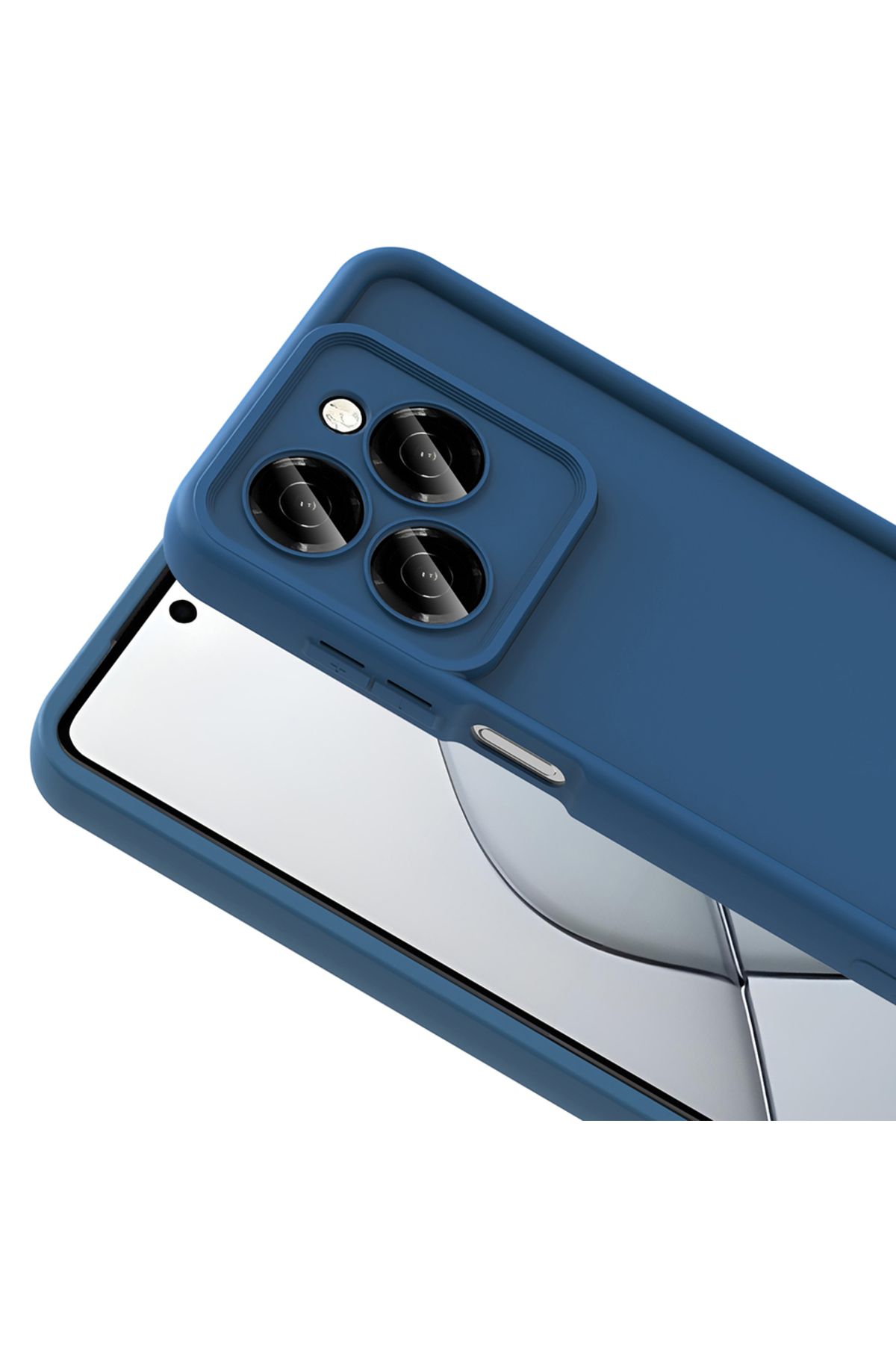 Zipax Tecno Spark 20 Pro 5G Kılıf Silikon Kapak Zr-Ananas