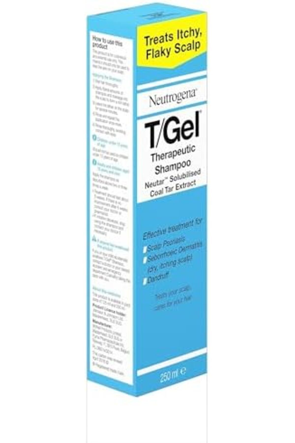 Neutrogena-T/gel Therapeutic Shampoo For Scalp Psoriasis, Itch Relief, And Dandruff, 250ml 5