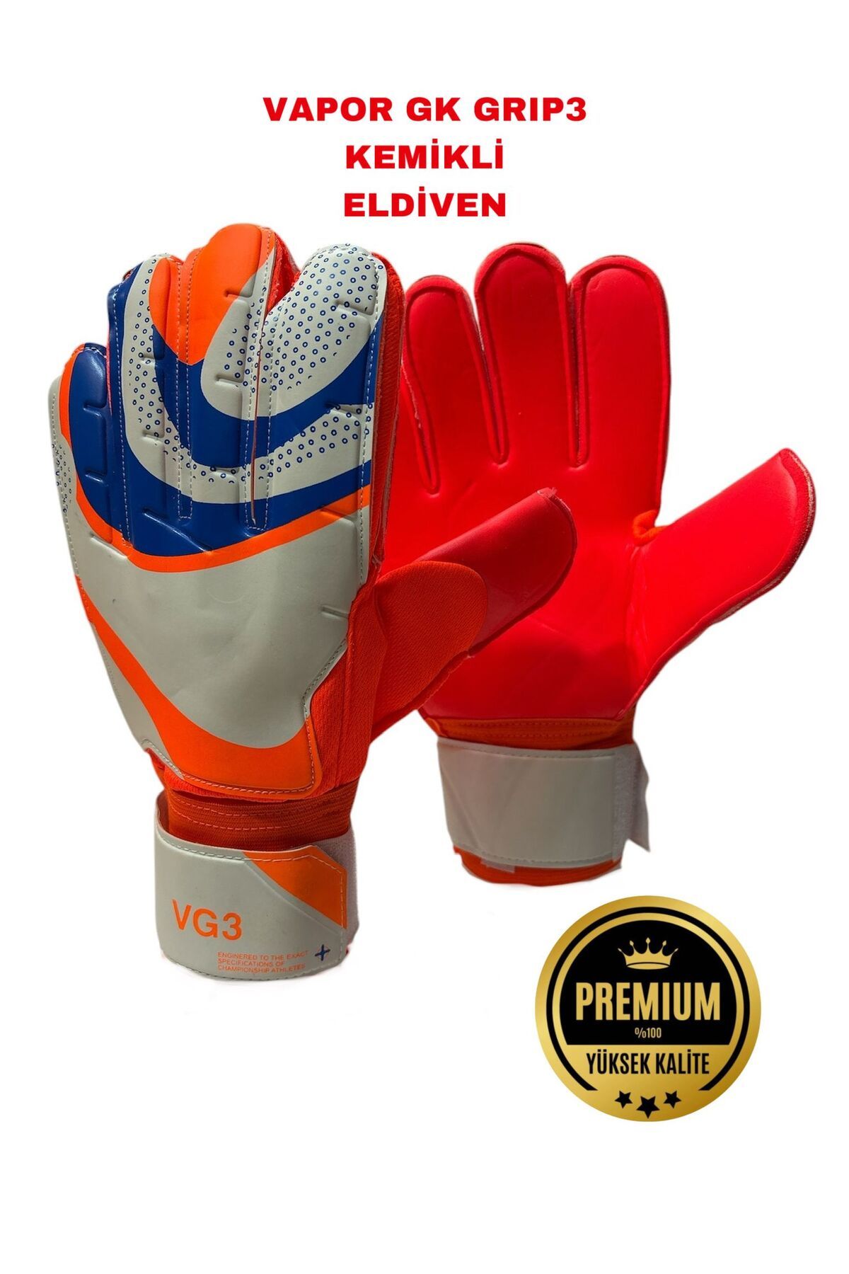 Phantom Pro Vapor Grip3 Kaleci Futbol Eldivenleri %100 lateks