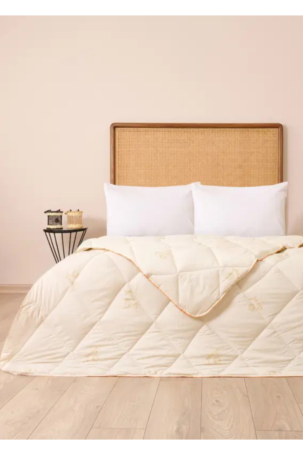 ÇIQRIK HOME-Double Luxury Merino Lamb Wool Quilt 75% Wool 25% Silicone 4