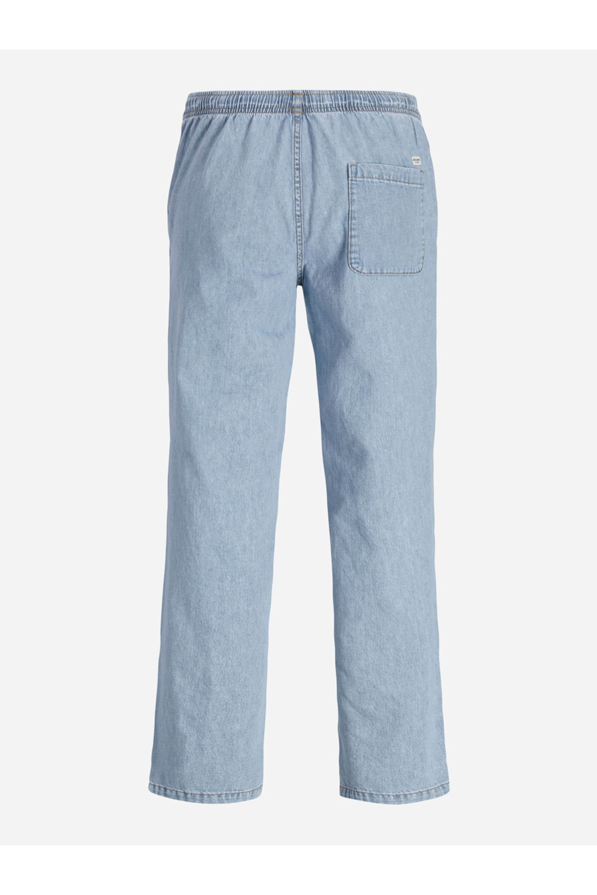 Jack & Jones-Wide Leg Denim Joggers with Drawstring 2